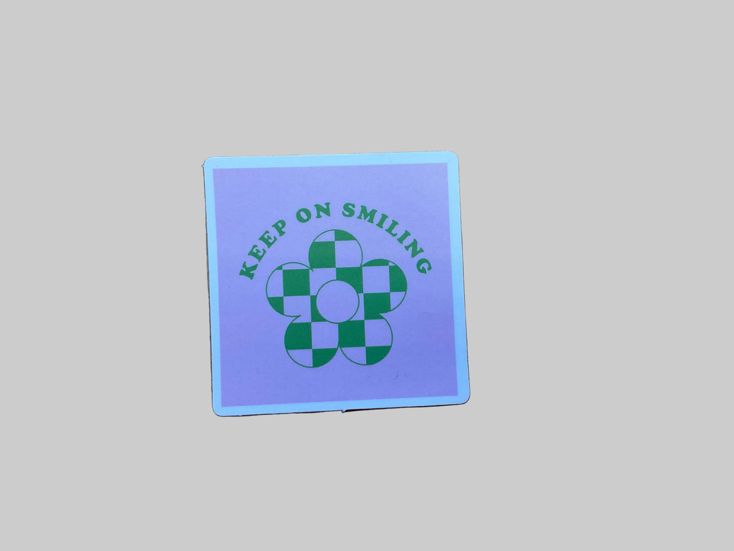 Keep On Smiling - Sticker