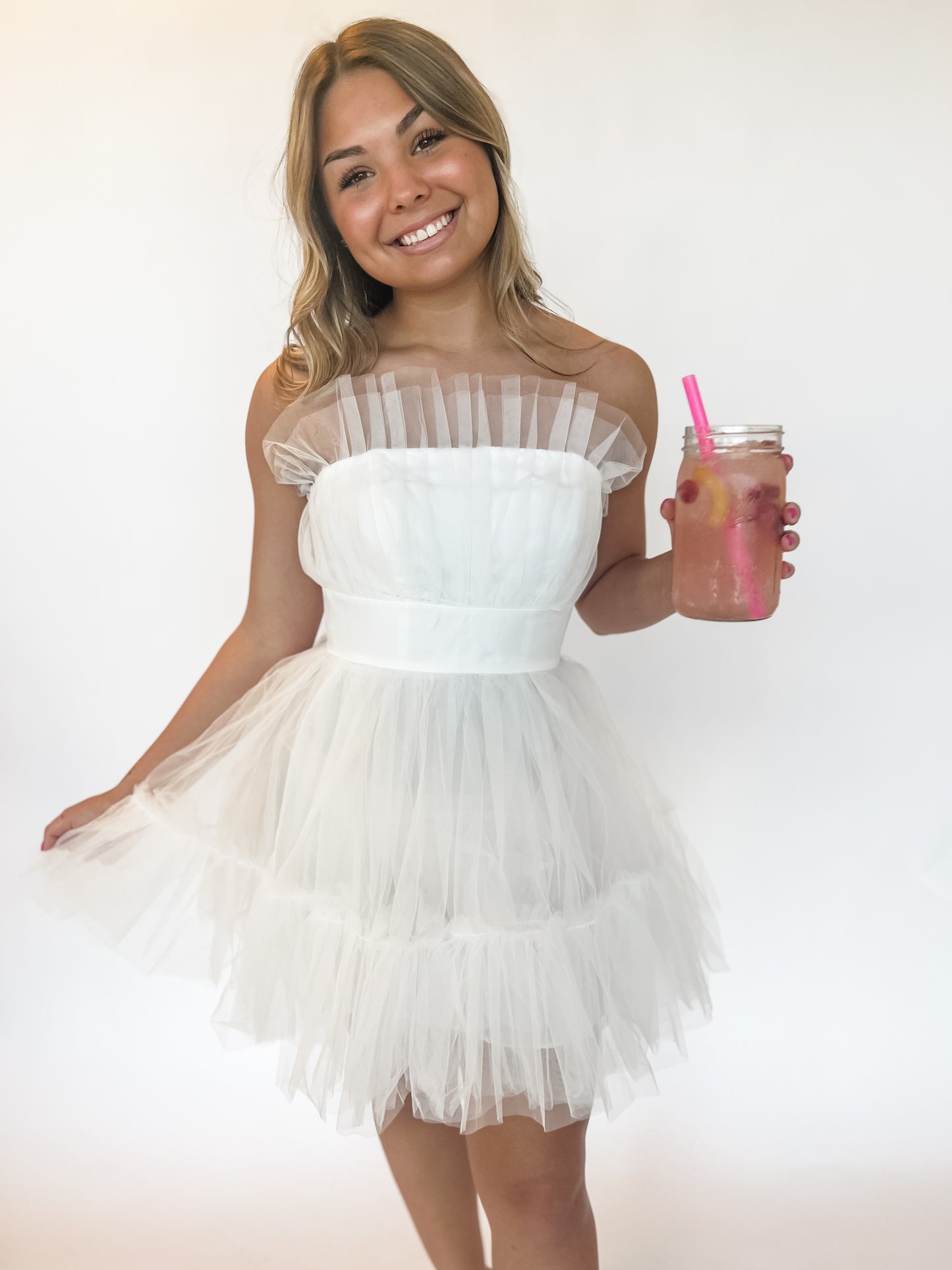 Chiffon Darlin' Mini Dress