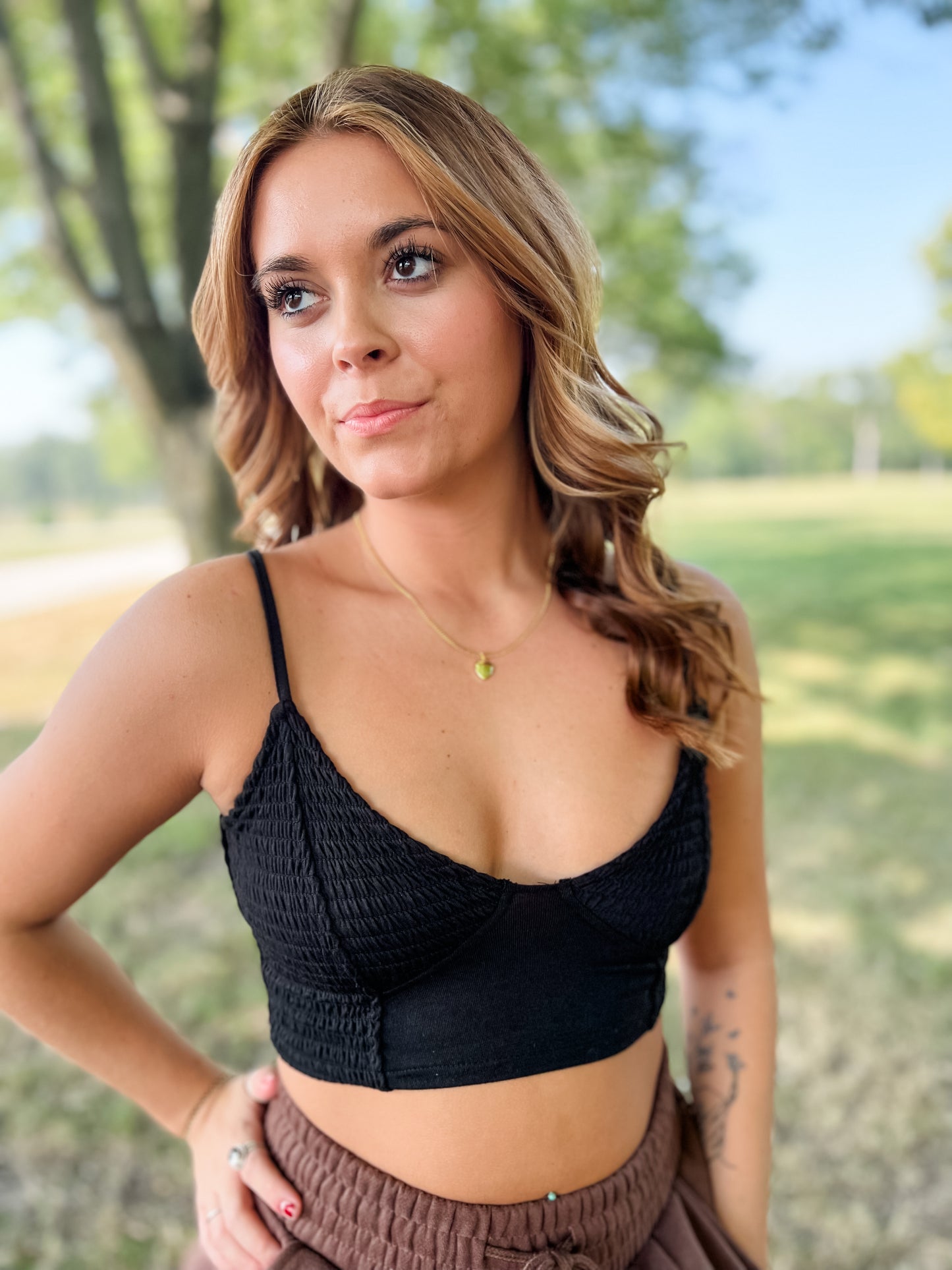 It Girl Bralette - Black