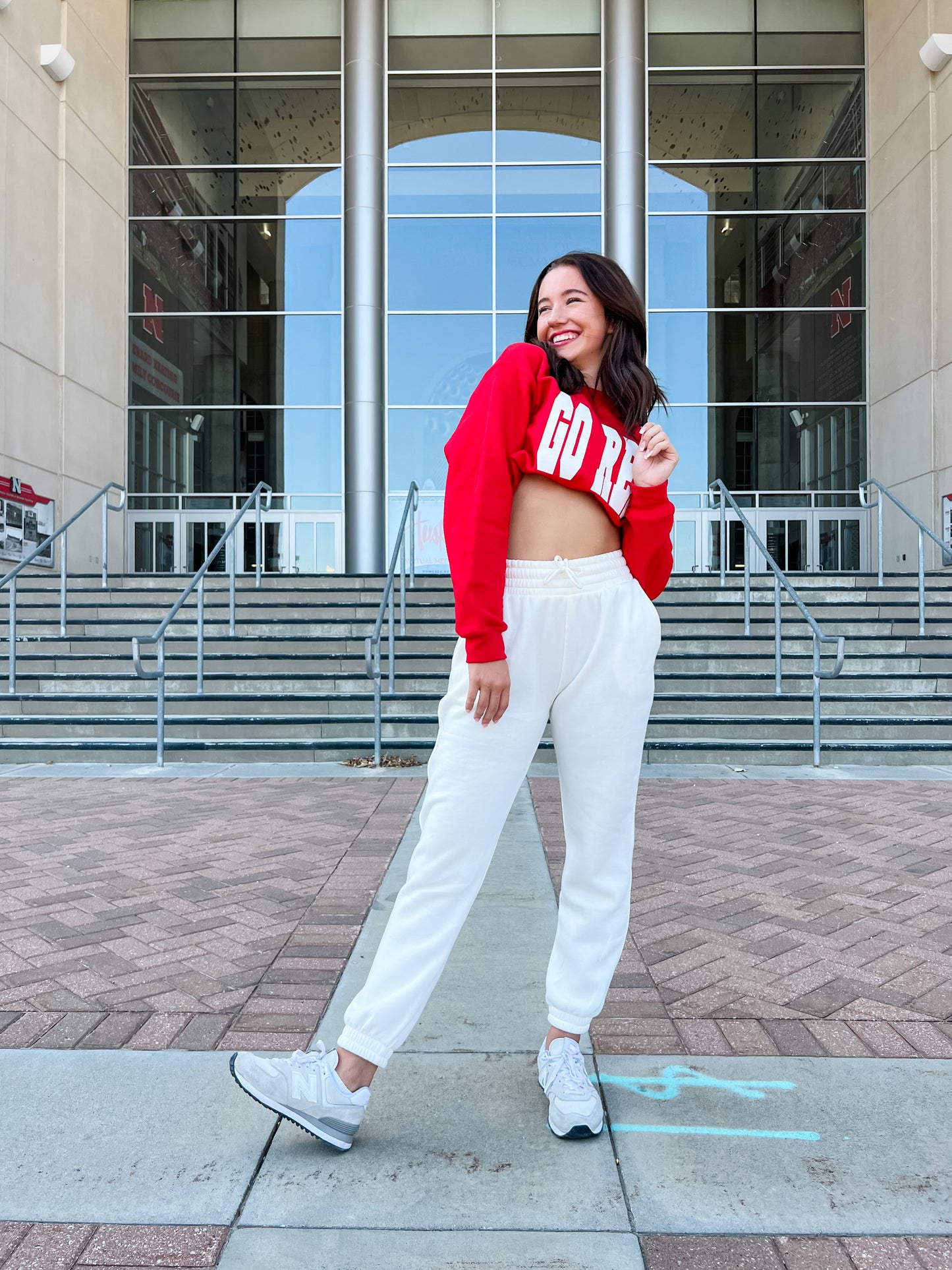 GO RED Crew - Red