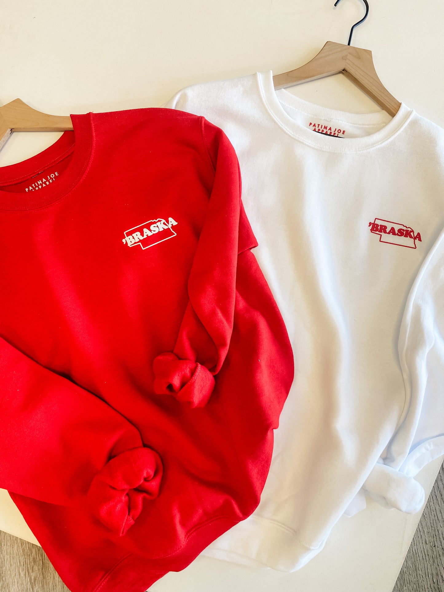 Braska Repeat Crew- Red