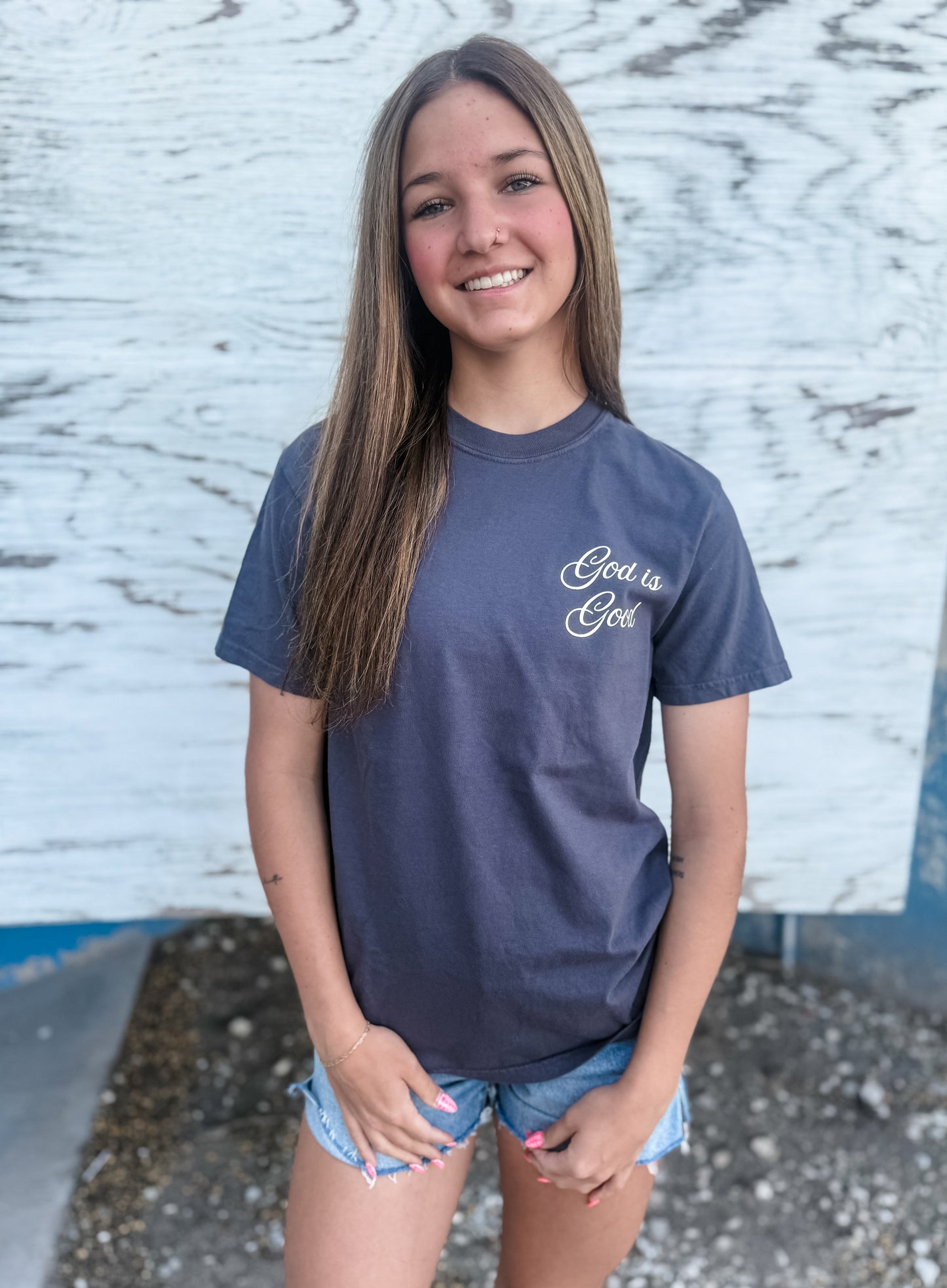 Goodness of God Premium Tee - Charcoal