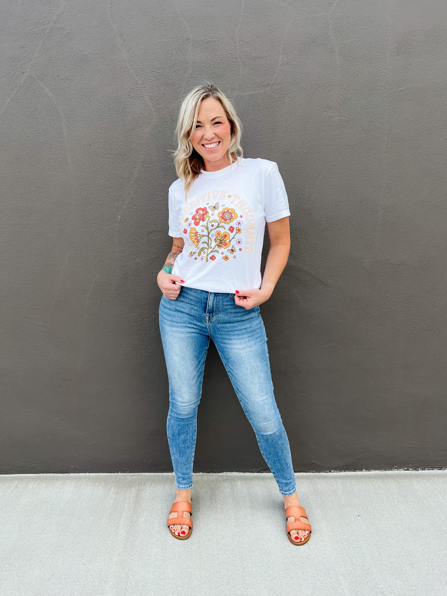 Grow Positive Thoughts Tee