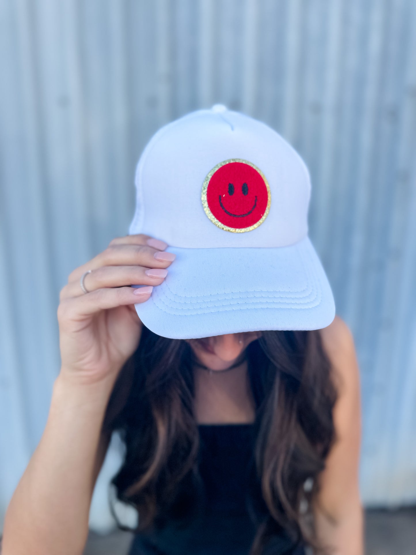 Smiley Trucker Hat