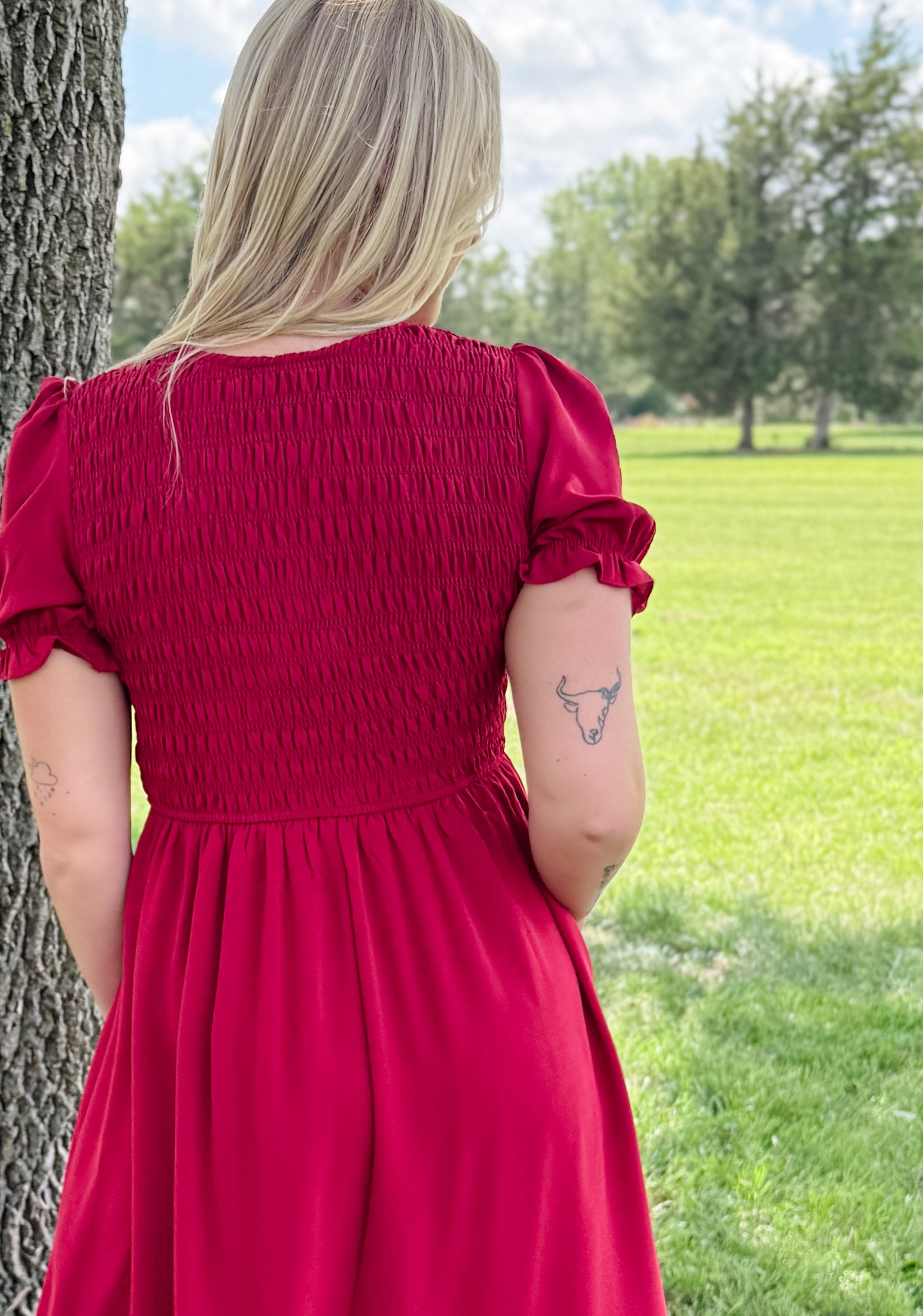 Slow Dancing Midi Dress