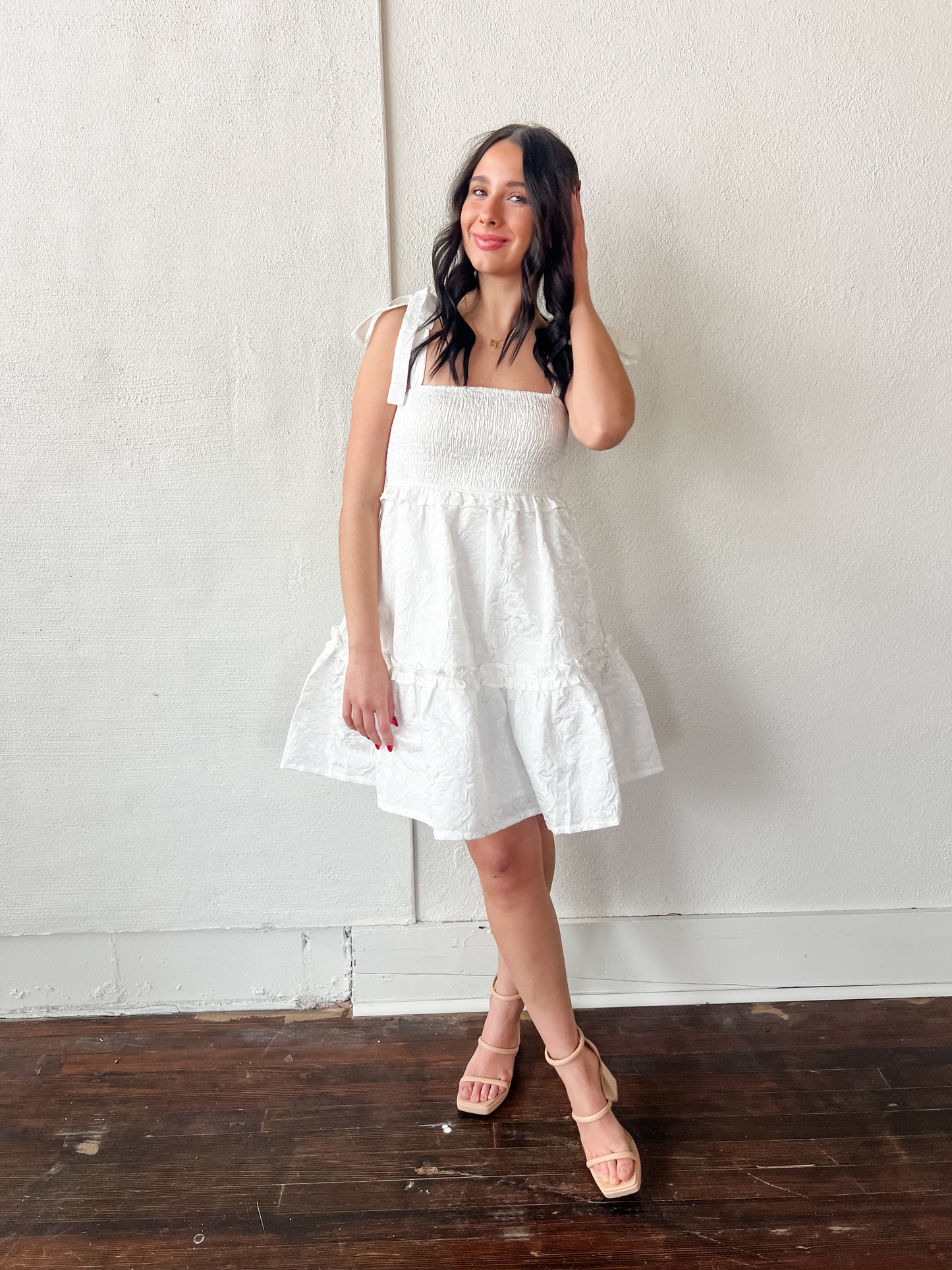 Sweetheart Ties Dress