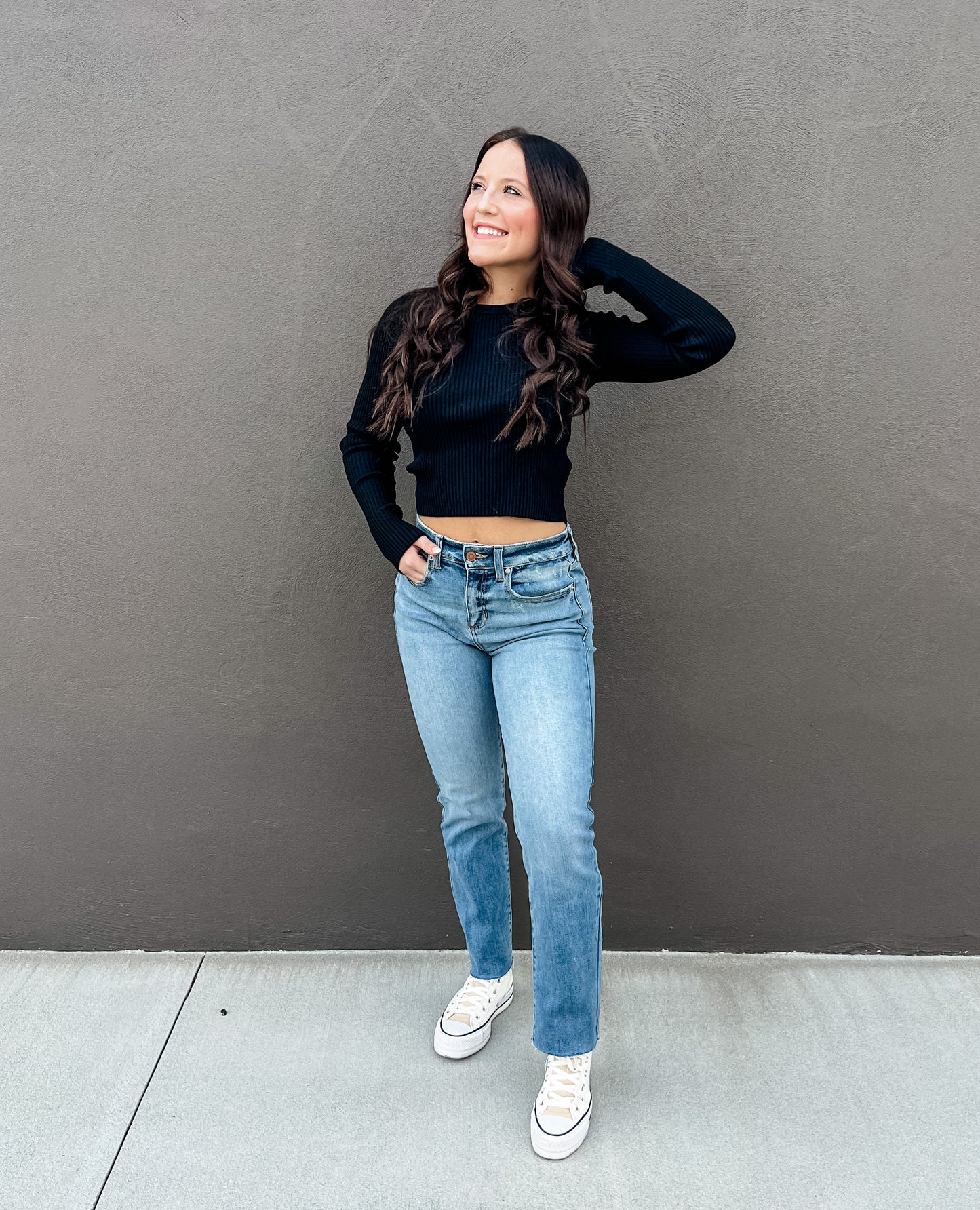 Crop and Conquer Sweater