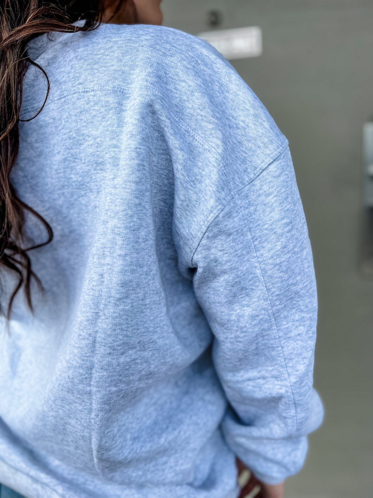 Sandstone Oversized Crew - Heather