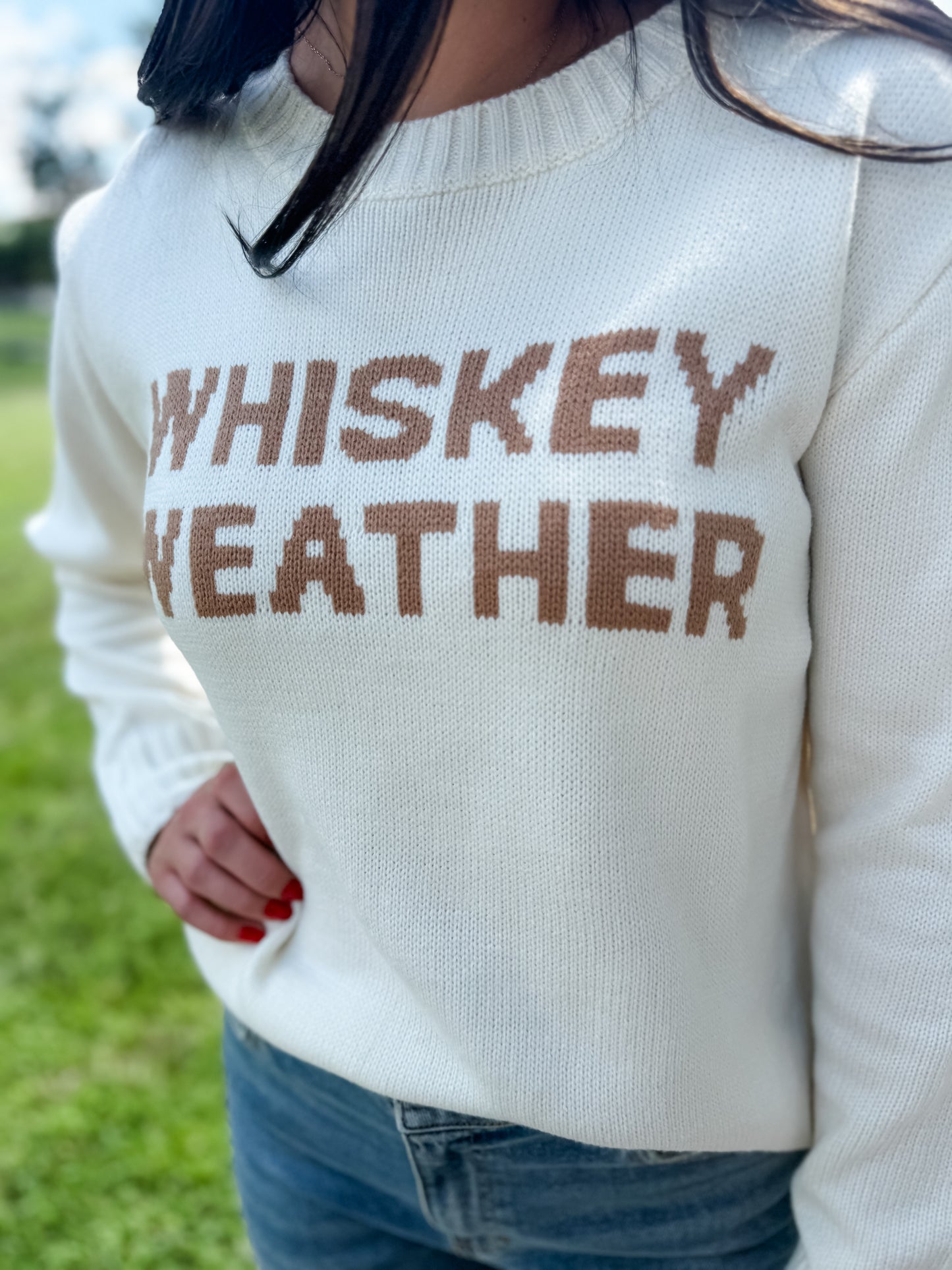 Whiskey Weather Sweater - Sweet Cream