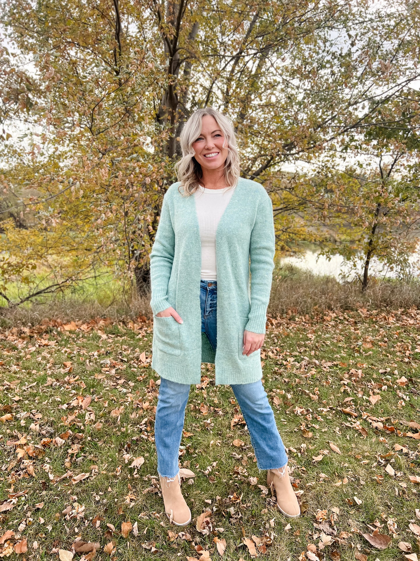 As It Was Cardigan - Mint