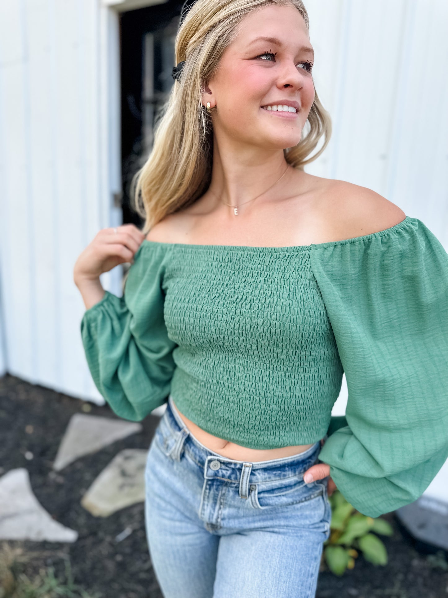 Esmeralda Puff Sleeve