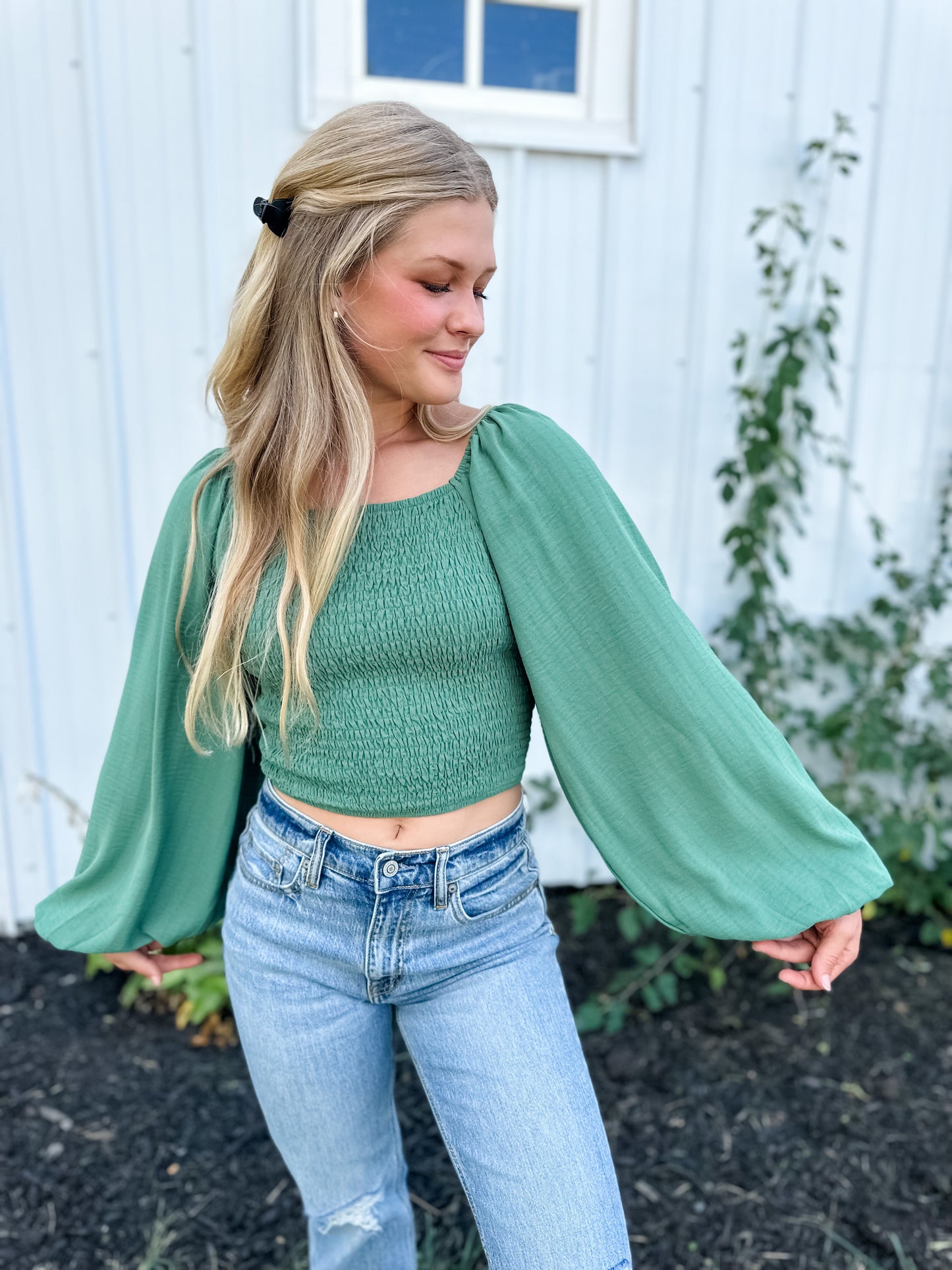 Esmeralda Puff Sleeve