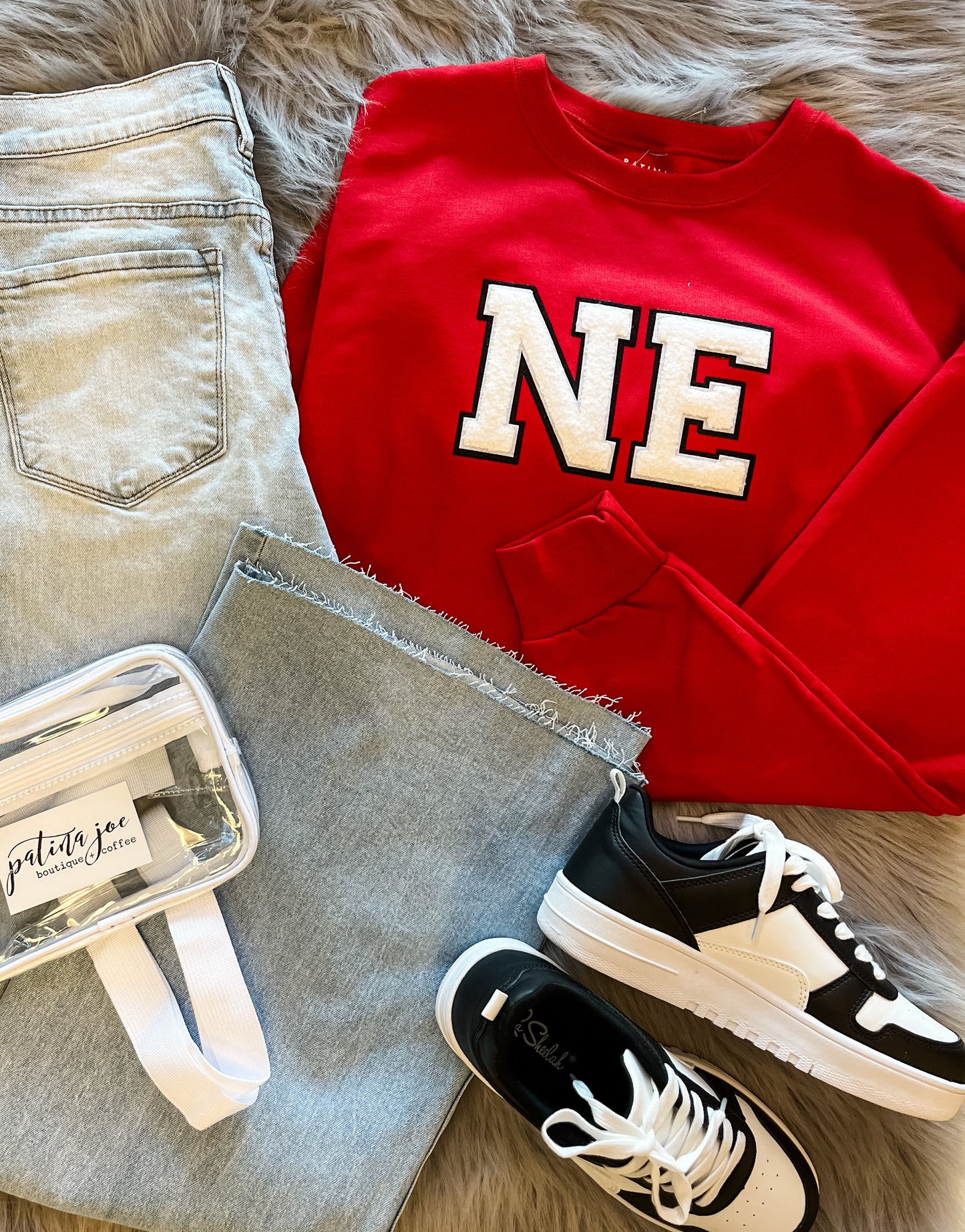 NE Patch Crew - Red