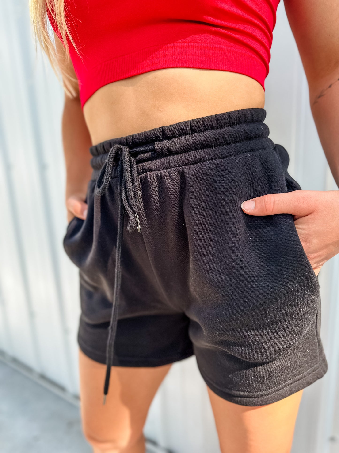Always Cozy Sweat Shorts - Black