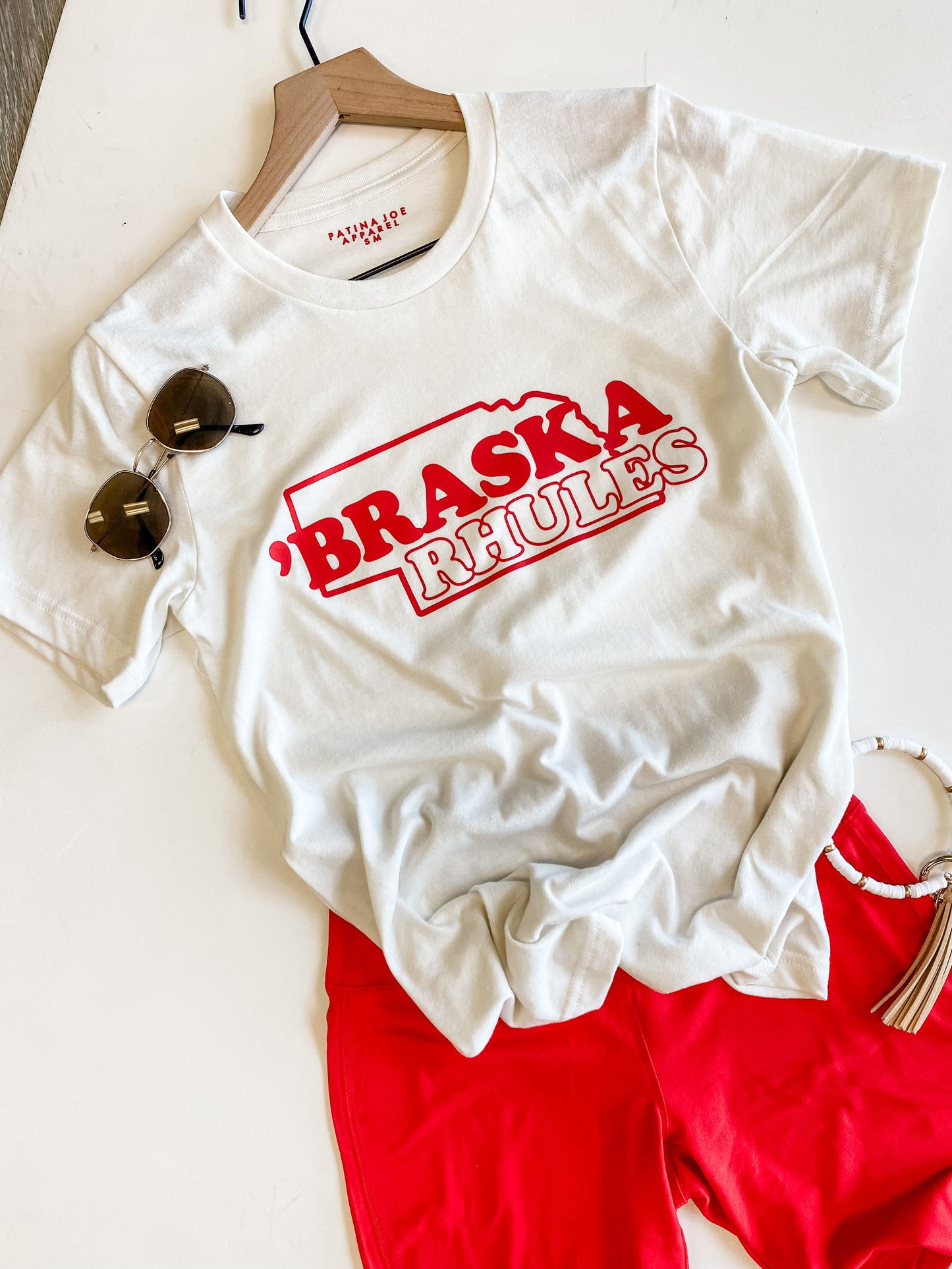 Braska Rhules Tee - Vintage White