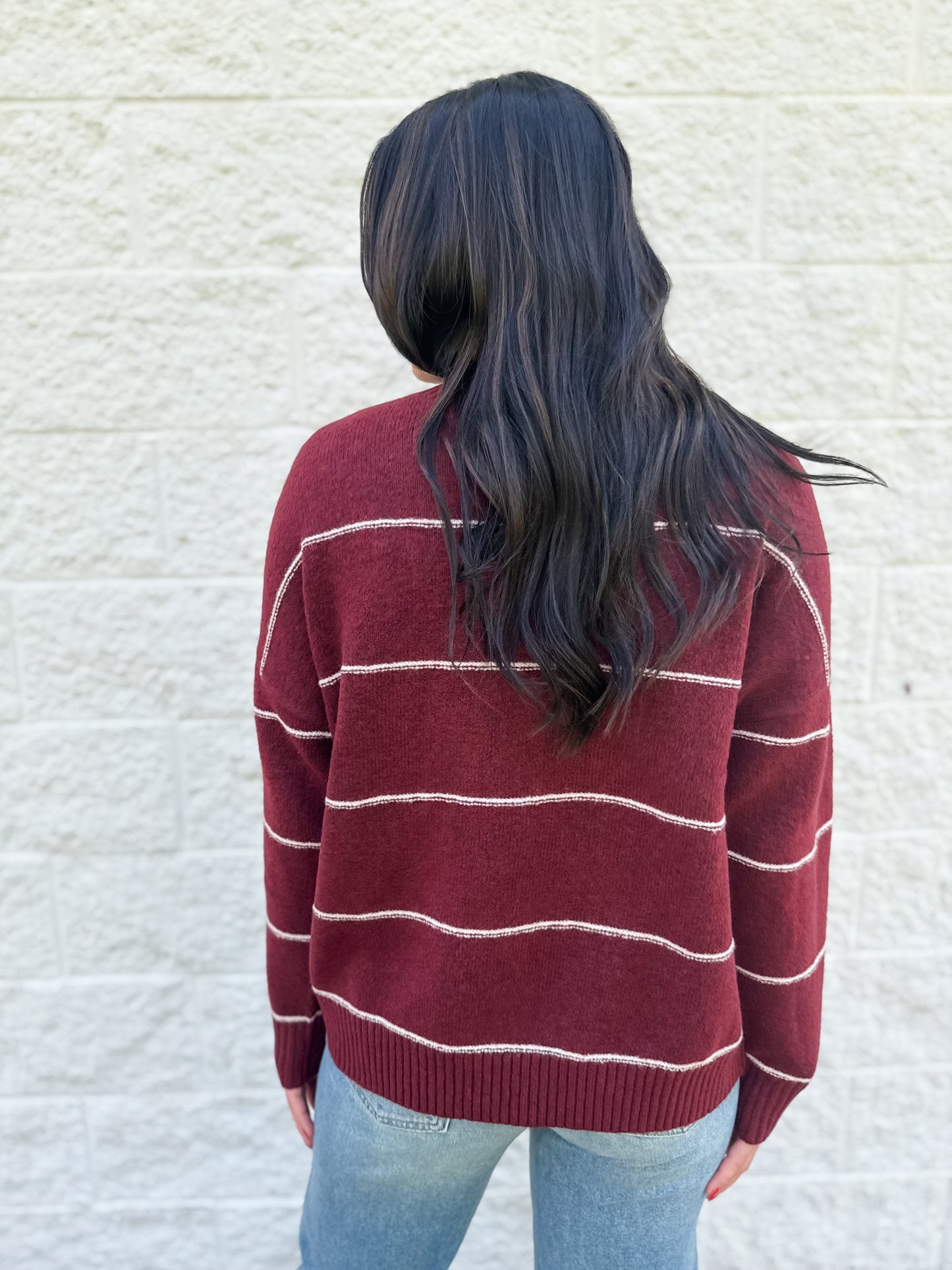 Sugar Maple Sweater - Red Wood