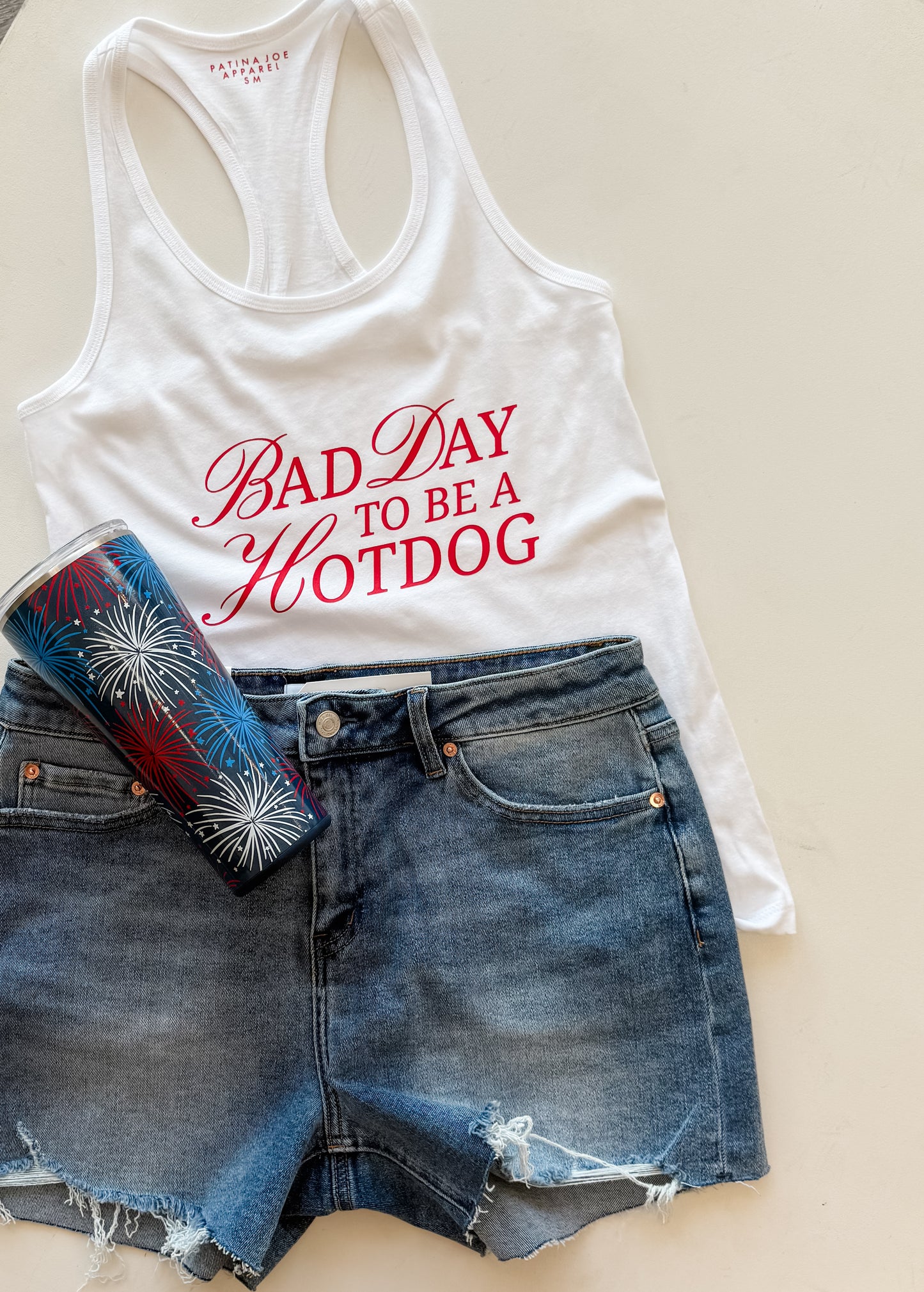 Bad Day Tank - White