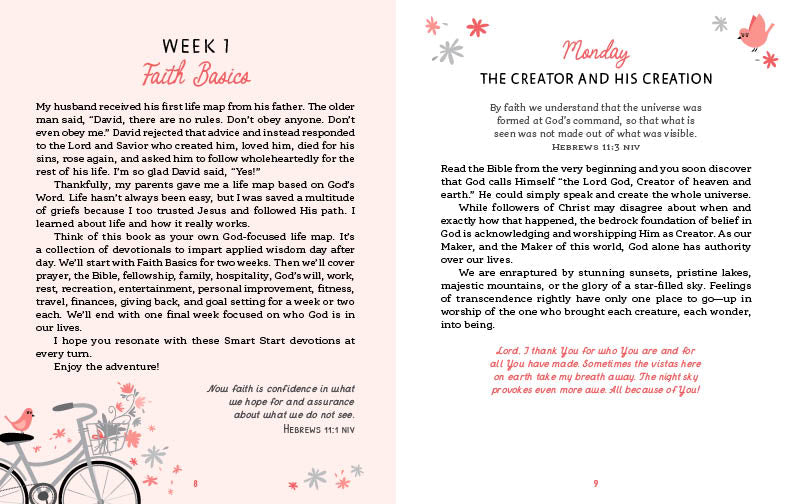 Smart Start Devotions for Young Women