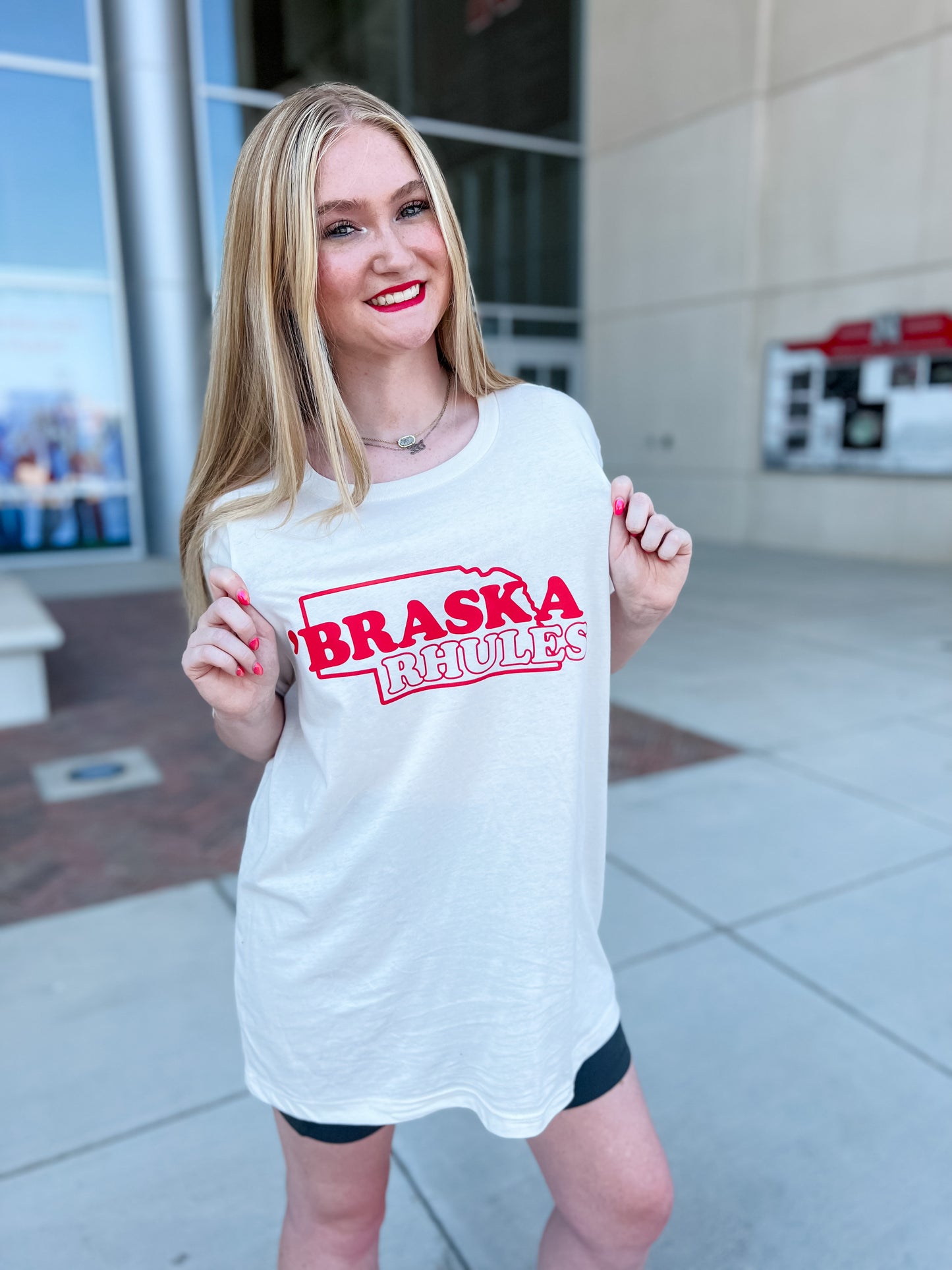 Braska Rhules Tee - Vintage White