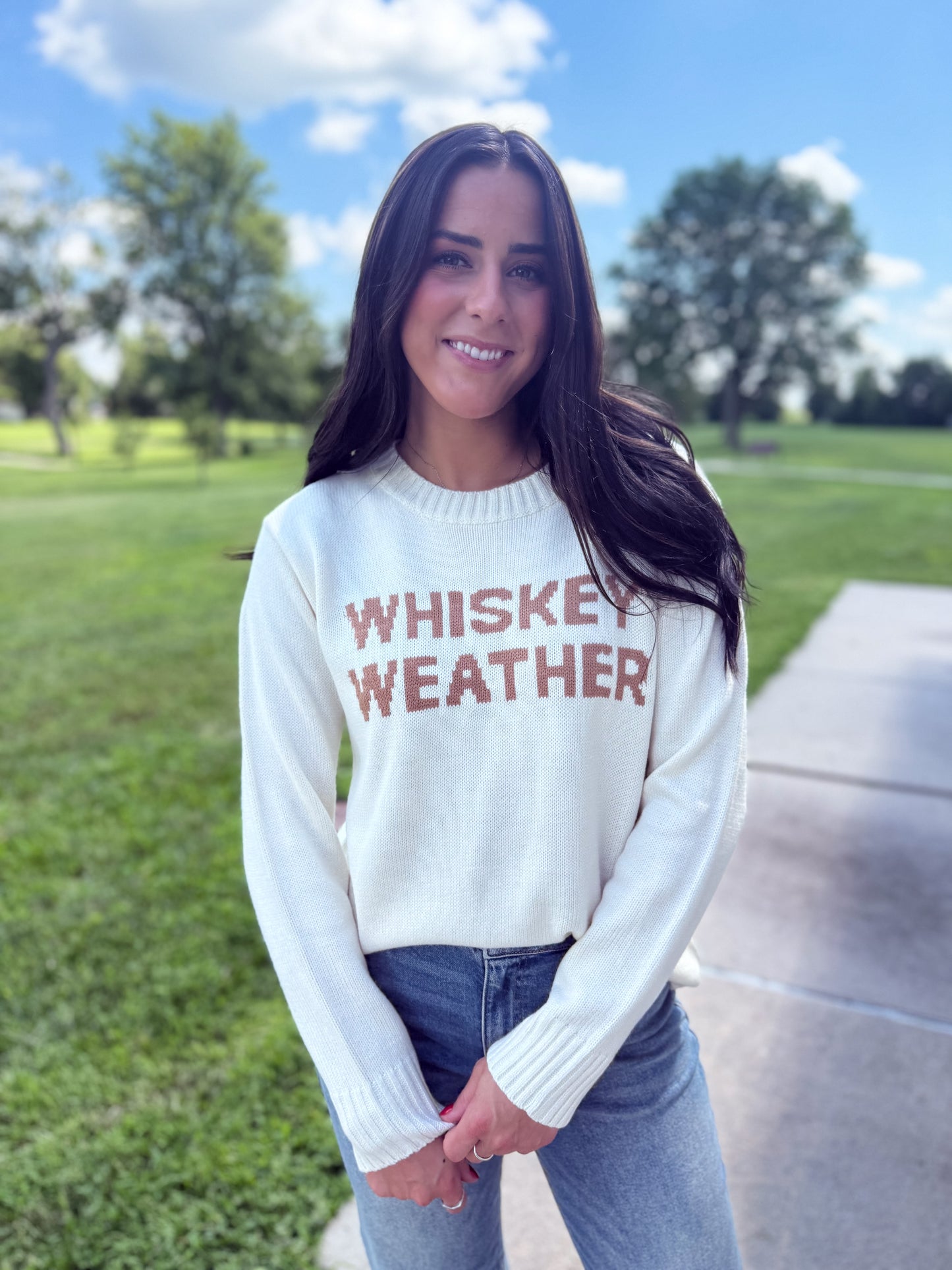 Whiskey Weather Sweater - Sweet Cream