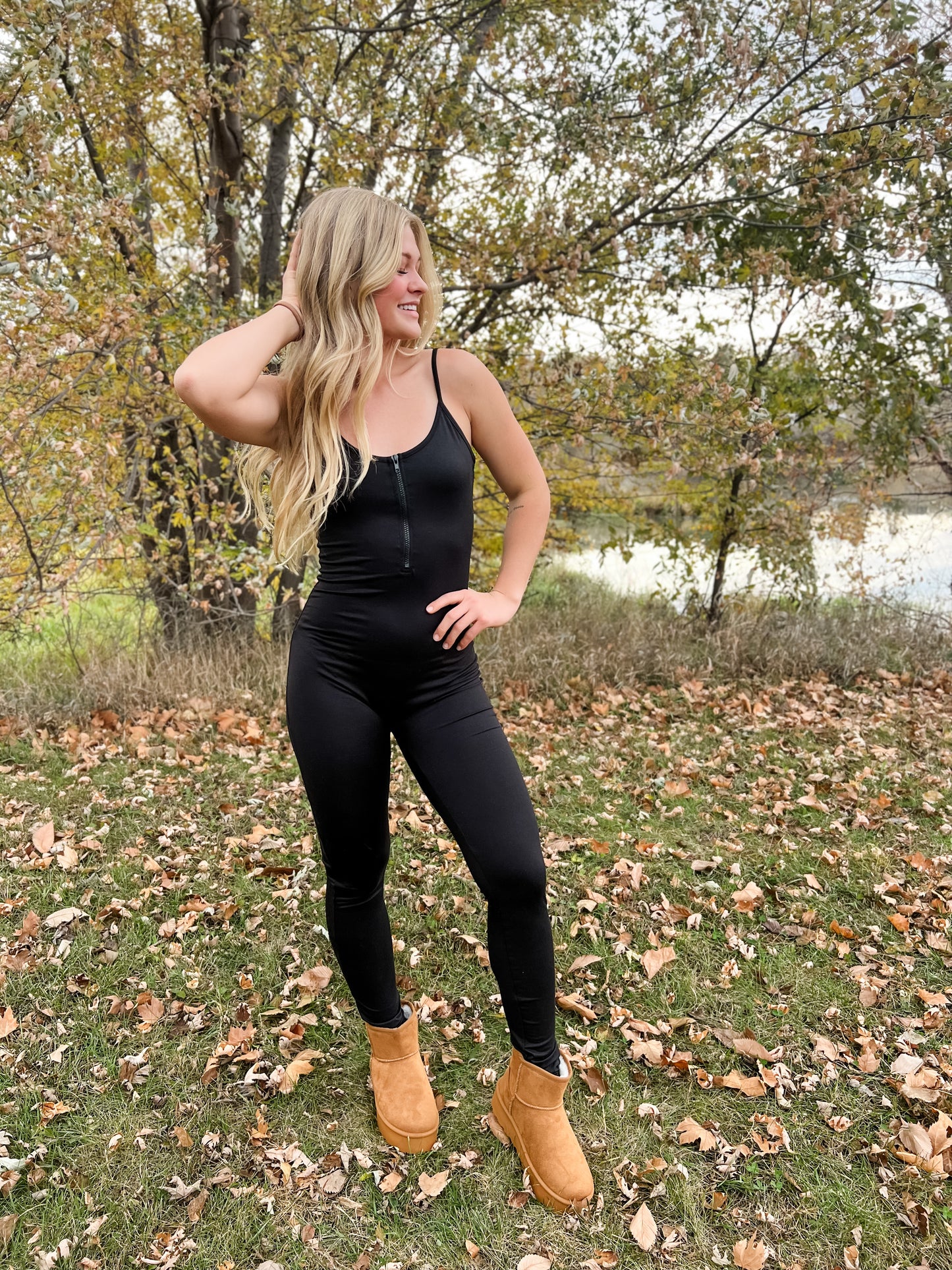 Next To Me Bodycon Jumpsuit