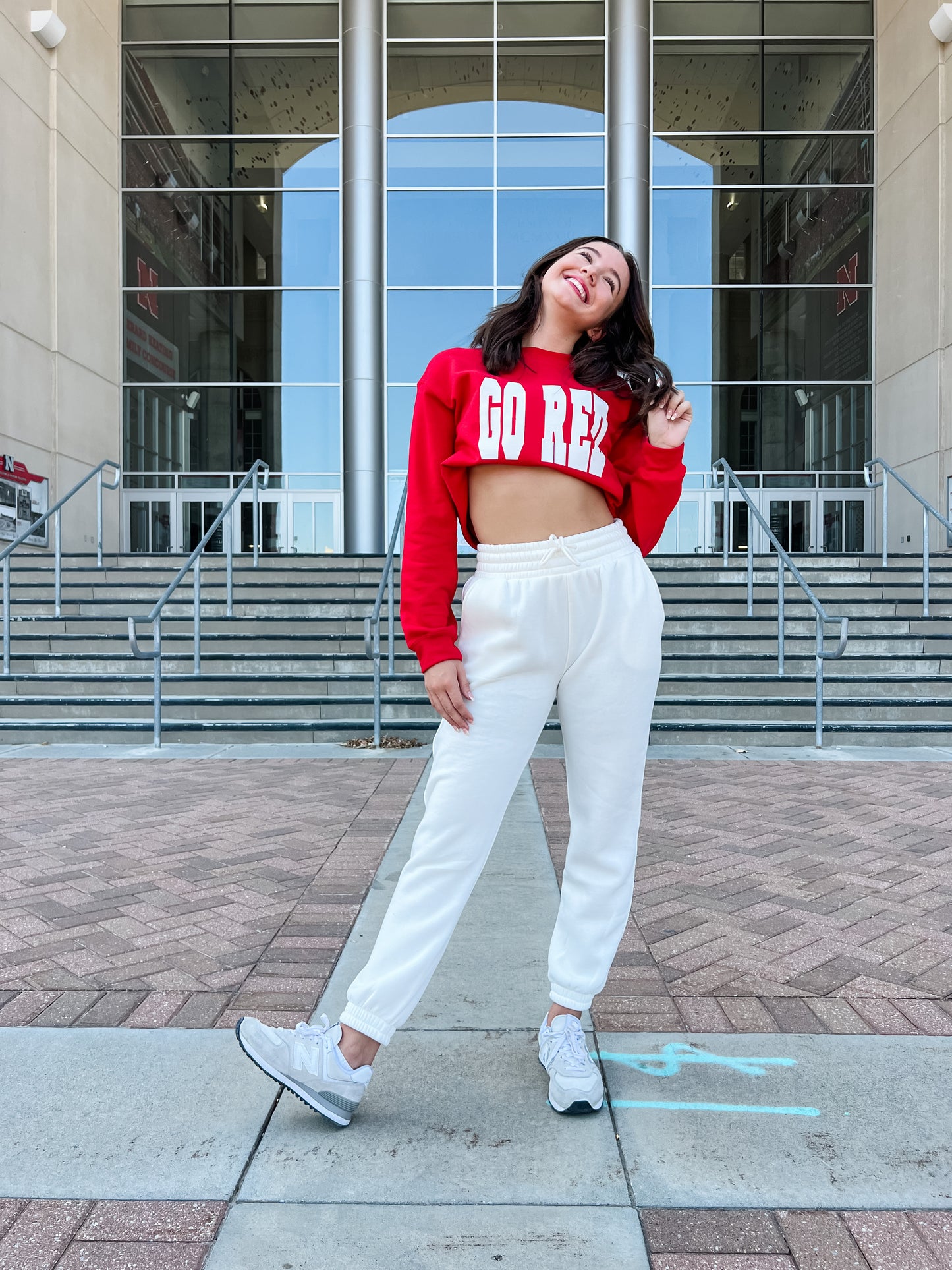 GO RED Crew - Red