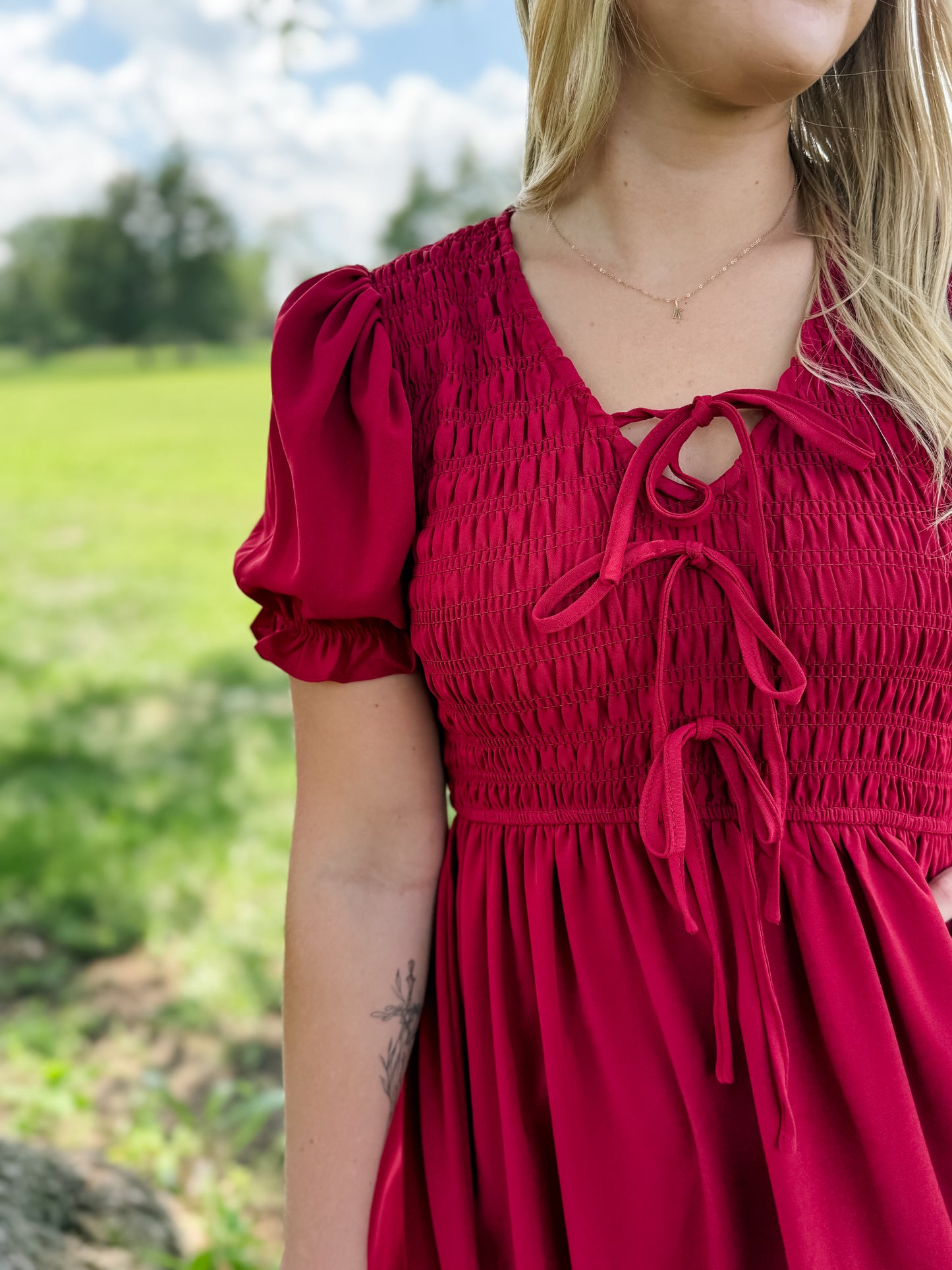 Slow Dancing Midi Dress