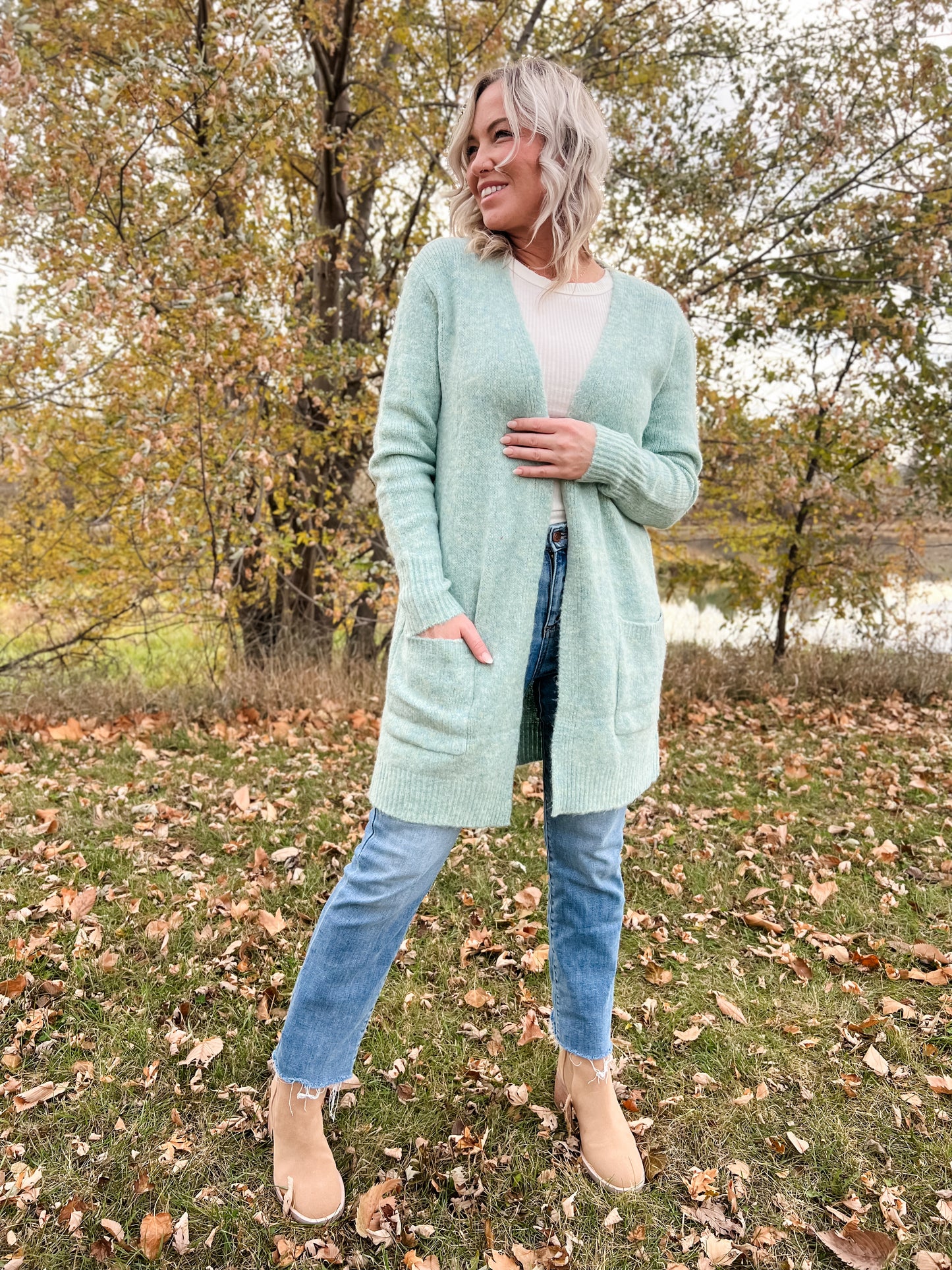 As It Was Cardigan - Mint