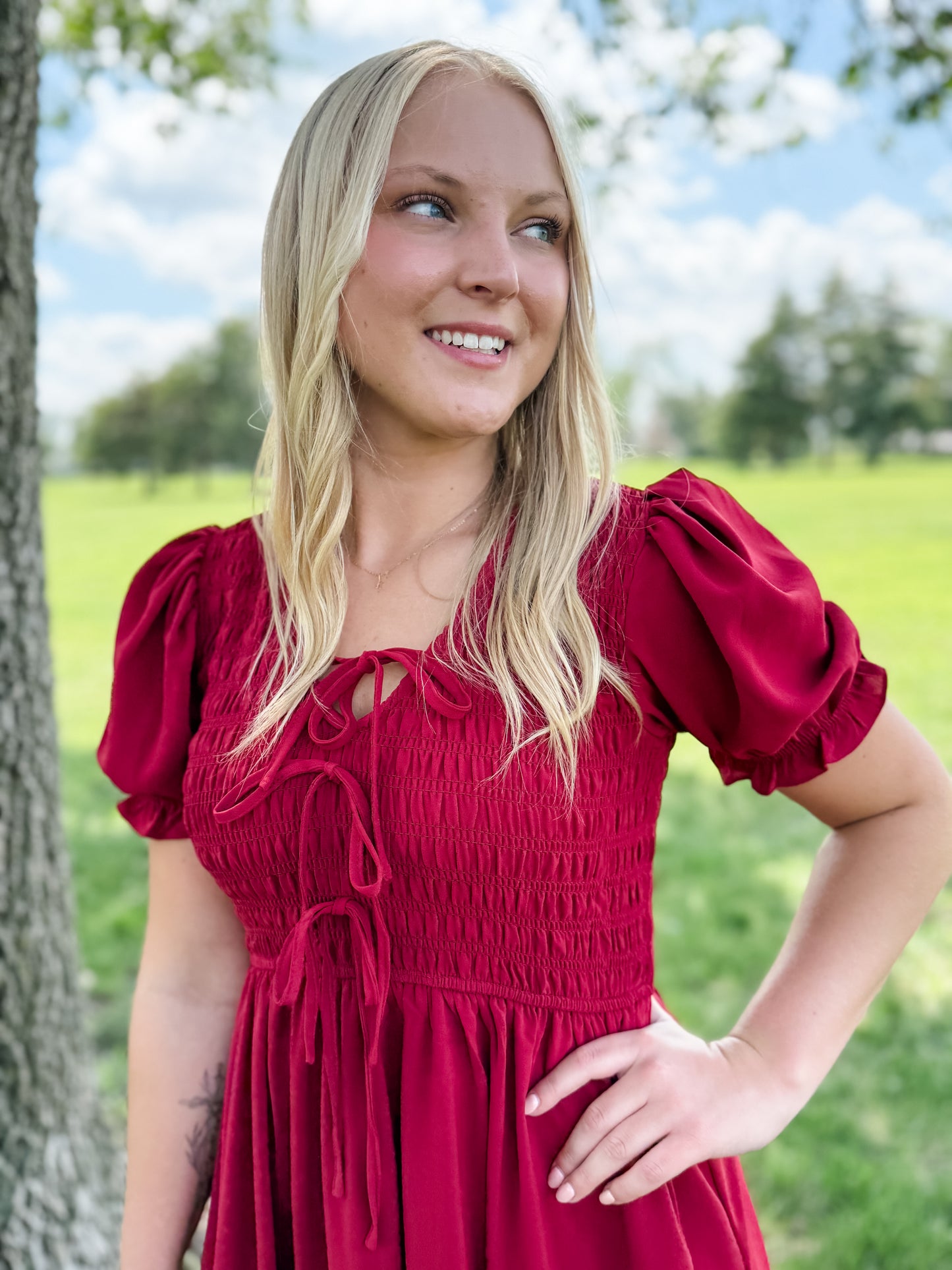 Slow Dancing Midi Dress
