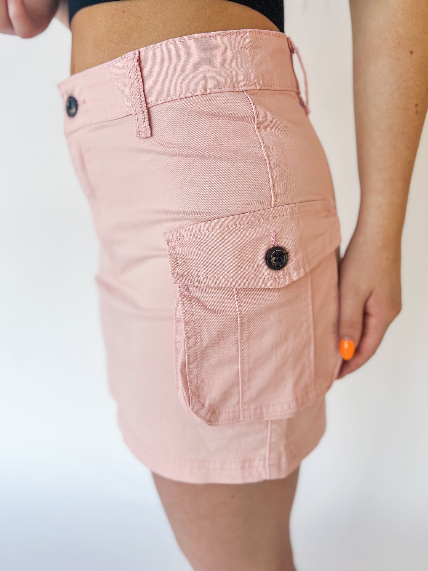 Shortcake Cargo Mini Skirt