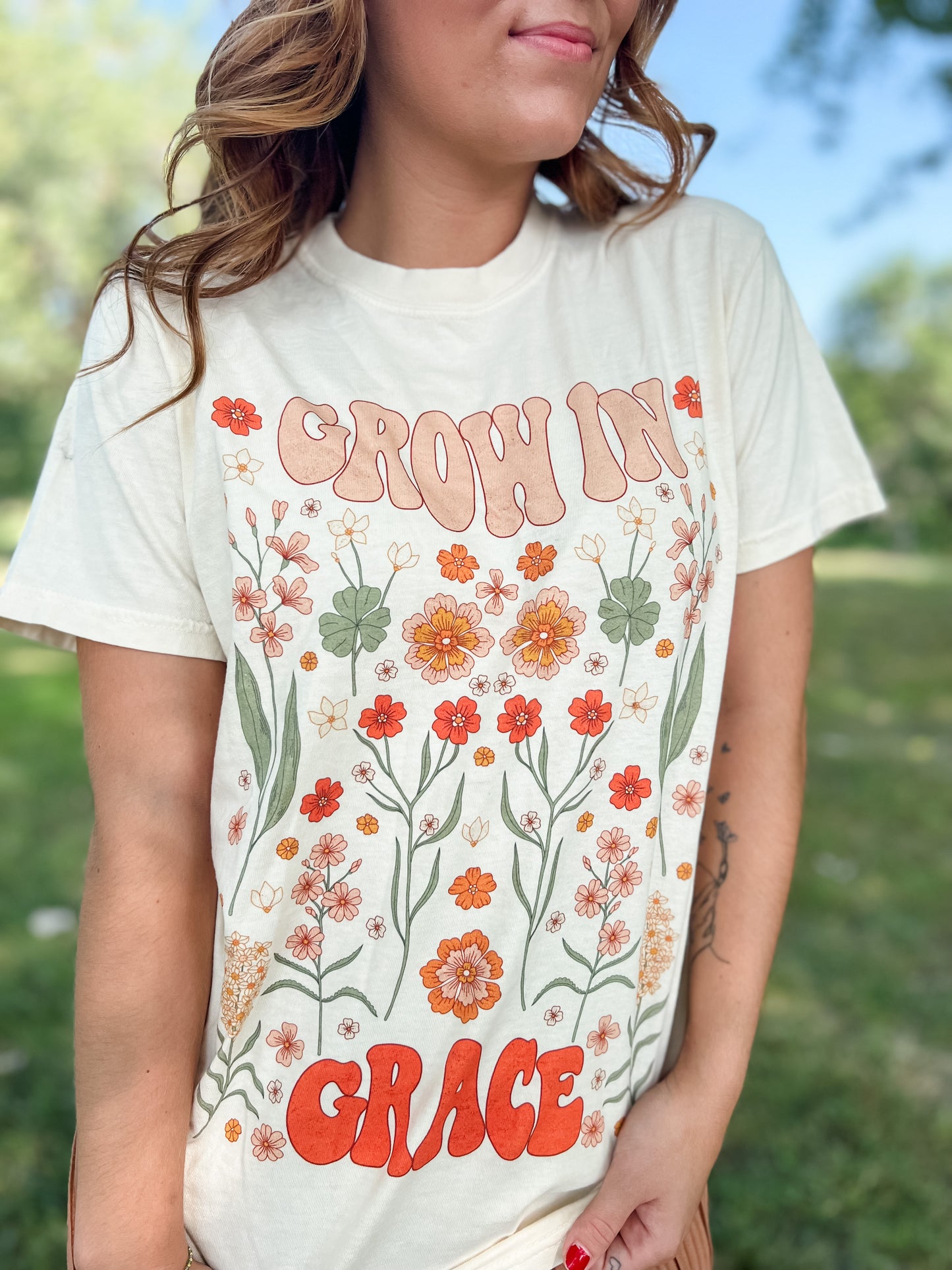 Grow in Grace Tee