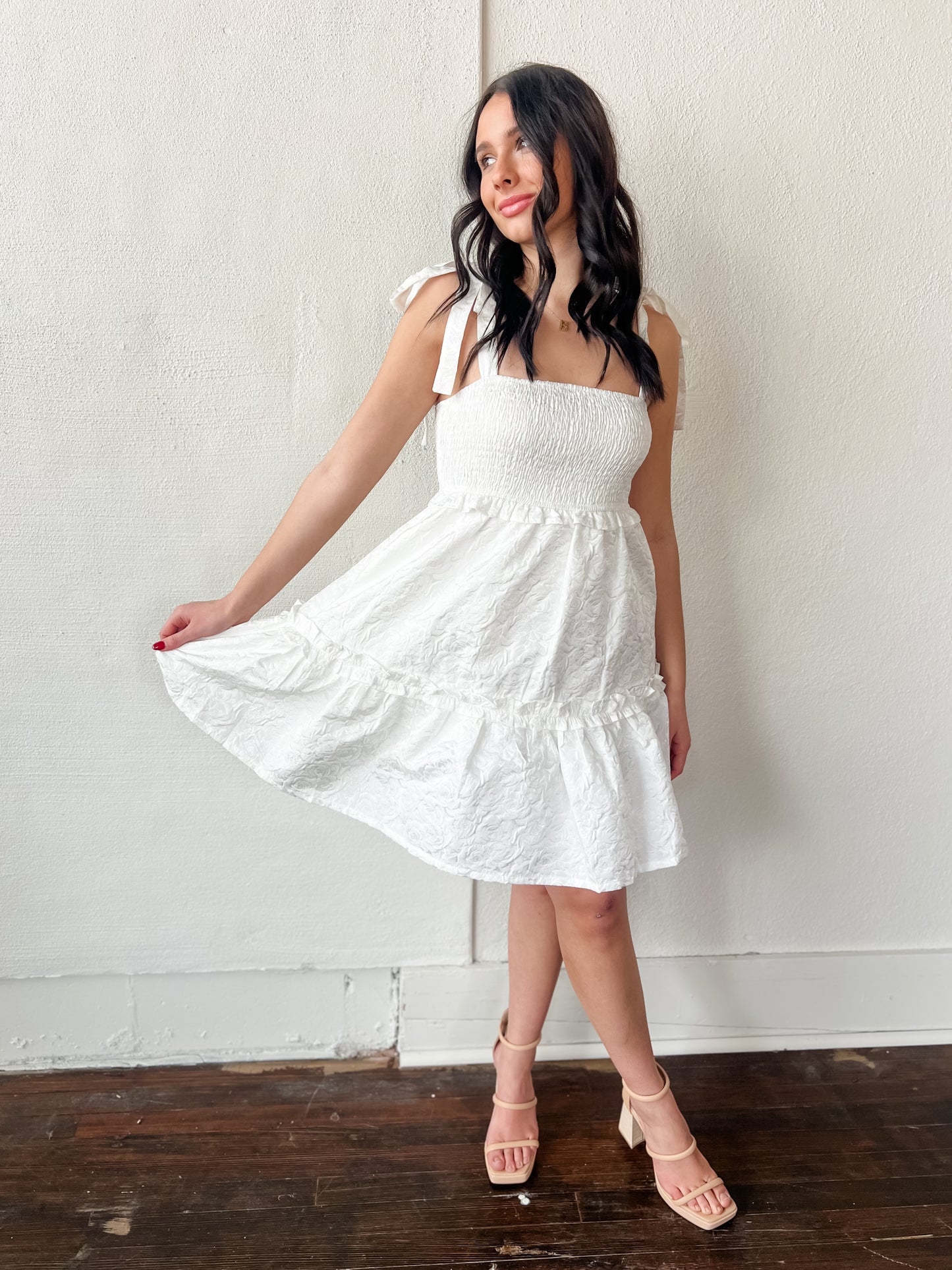 Sweetheart Ties Dress