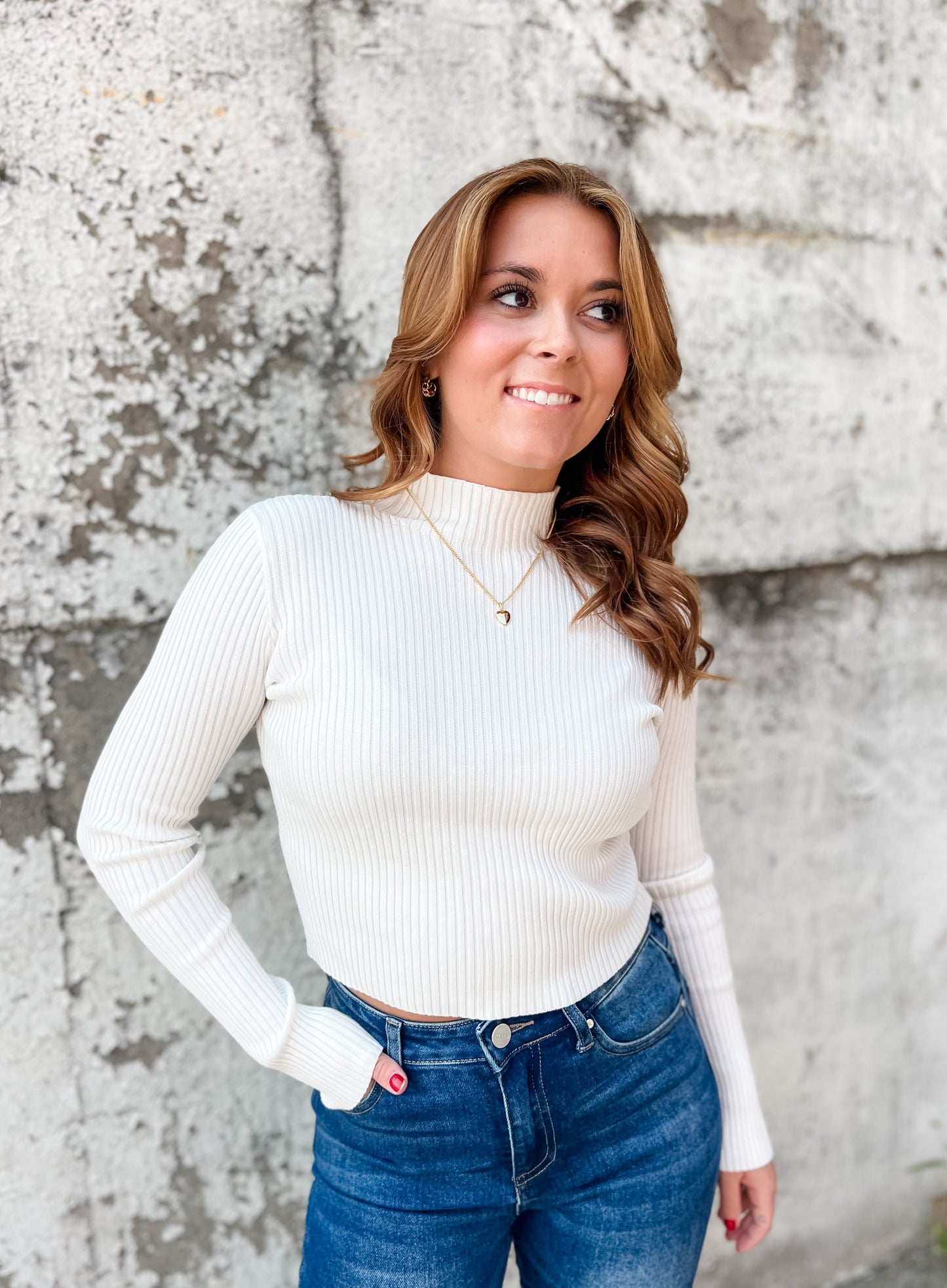 Yours Truly Sweater - Ivory