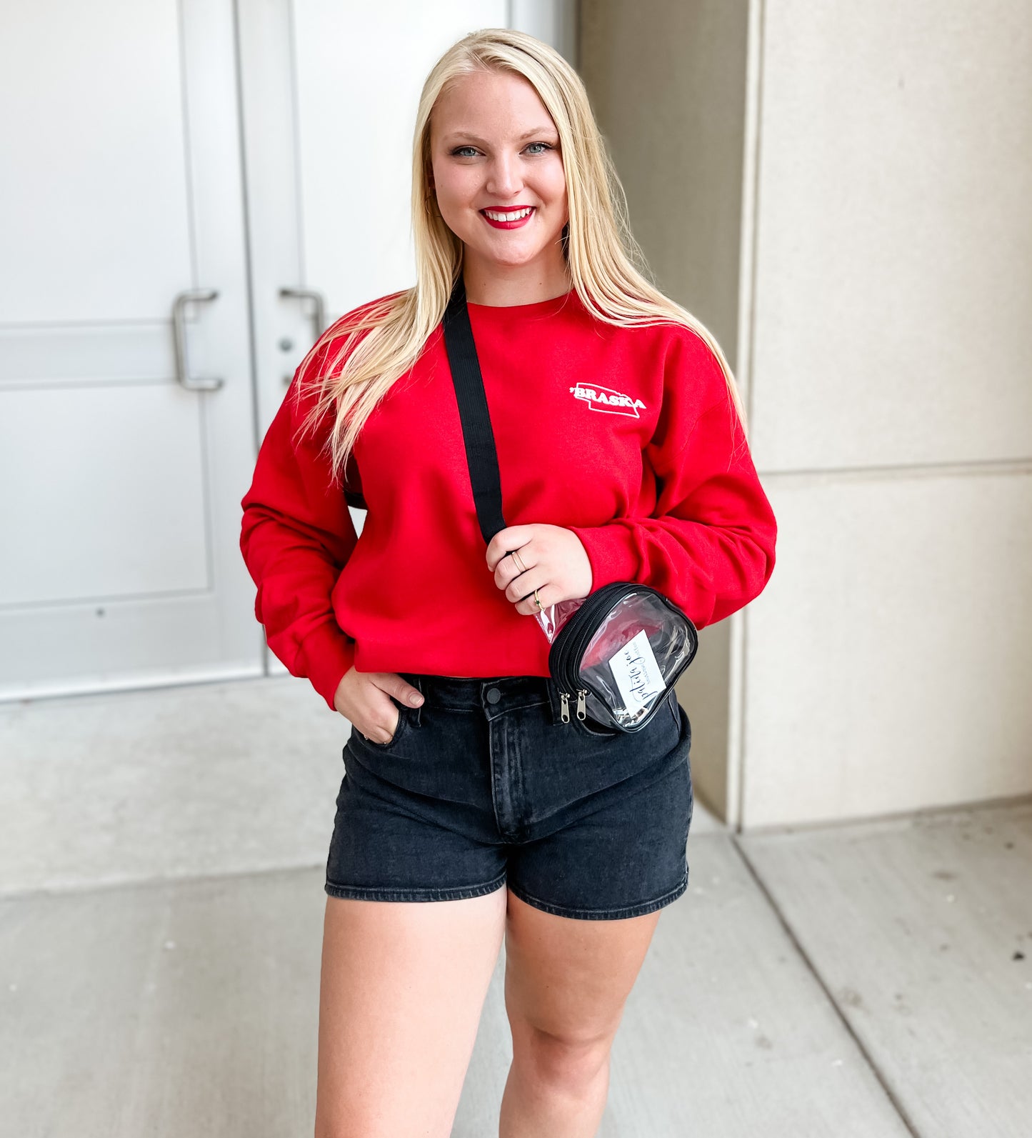 Braska Repeat Crew- Red