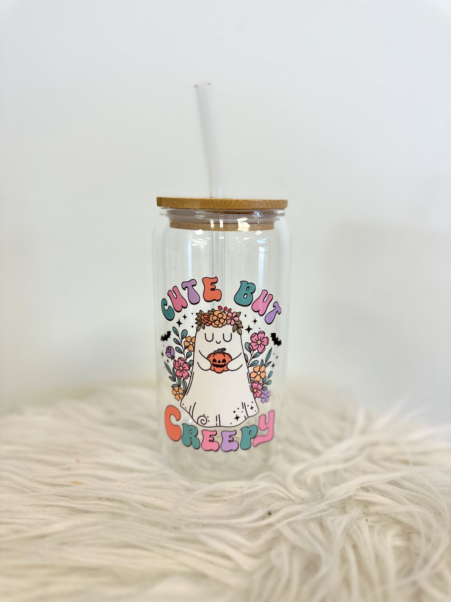 Ghostie Glass Can