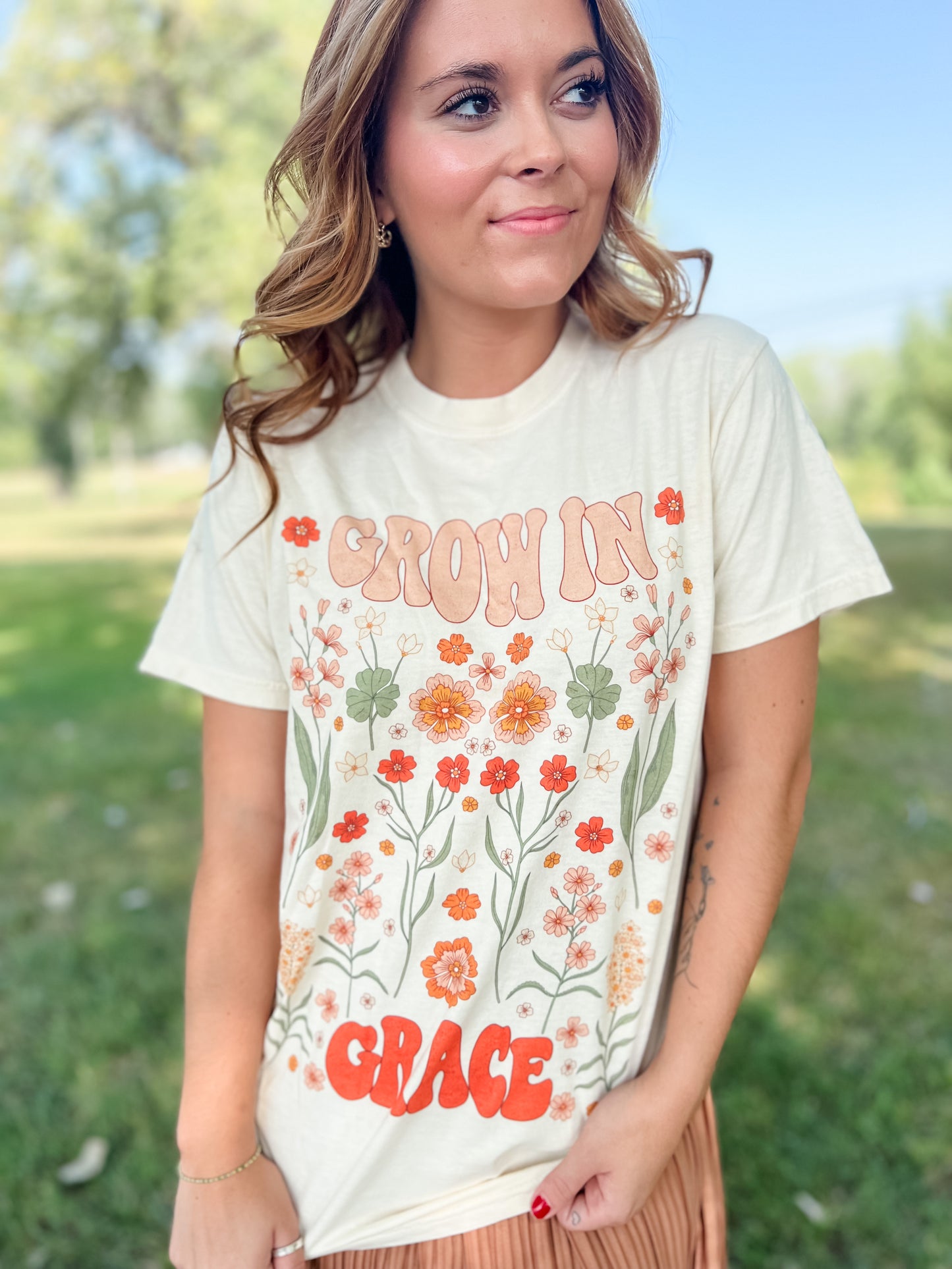Grow in Grace Tee