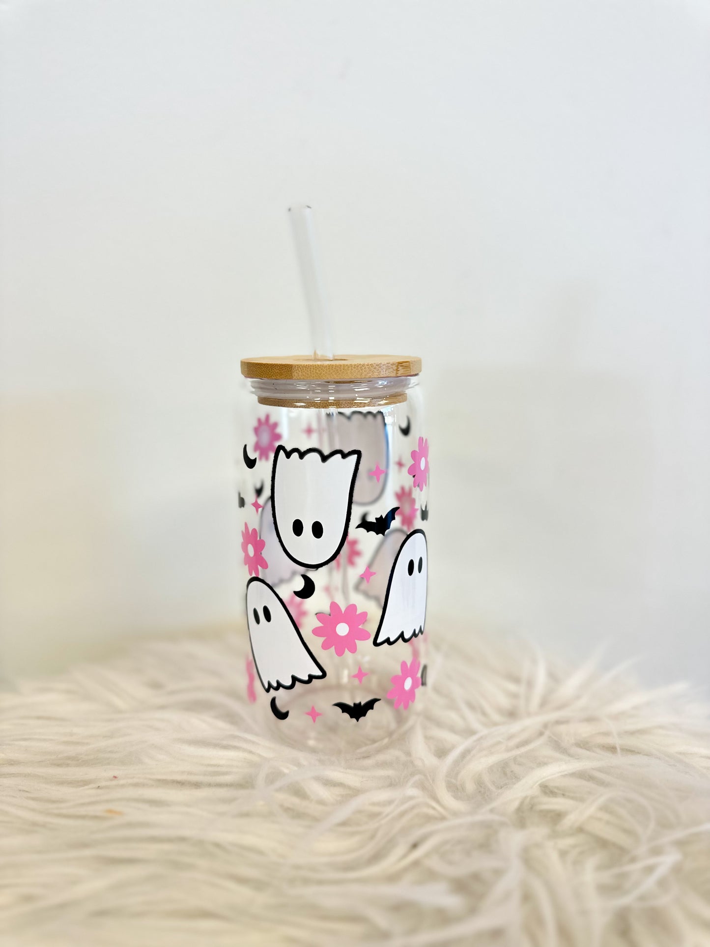 Ghostie Glass Can
