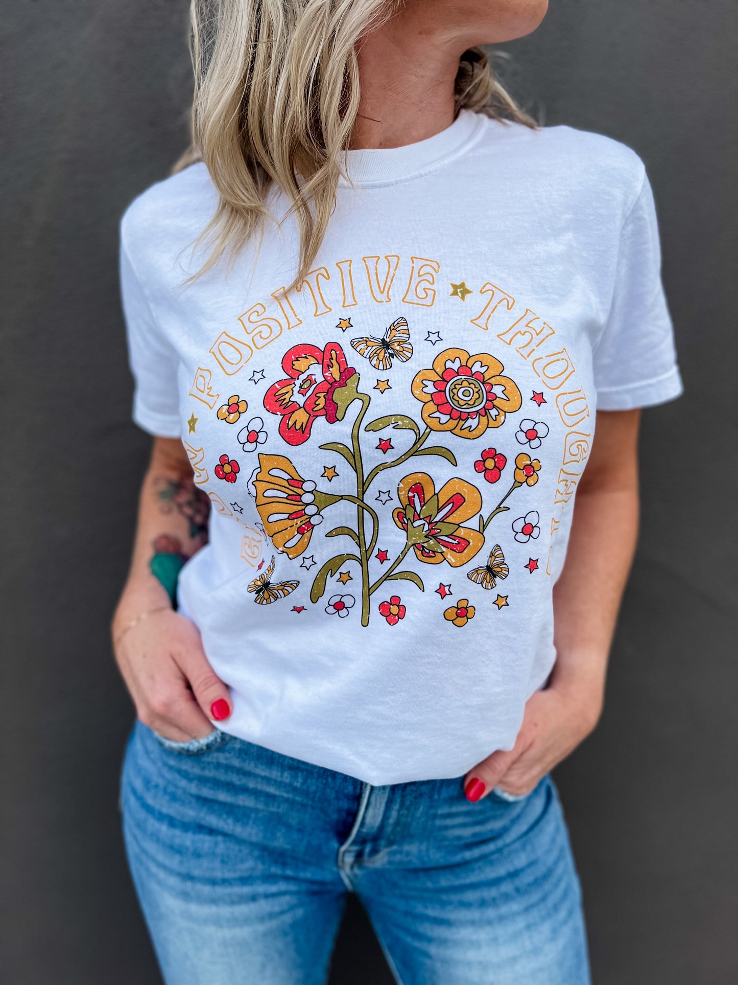 Grow Positive Thoughts Tee