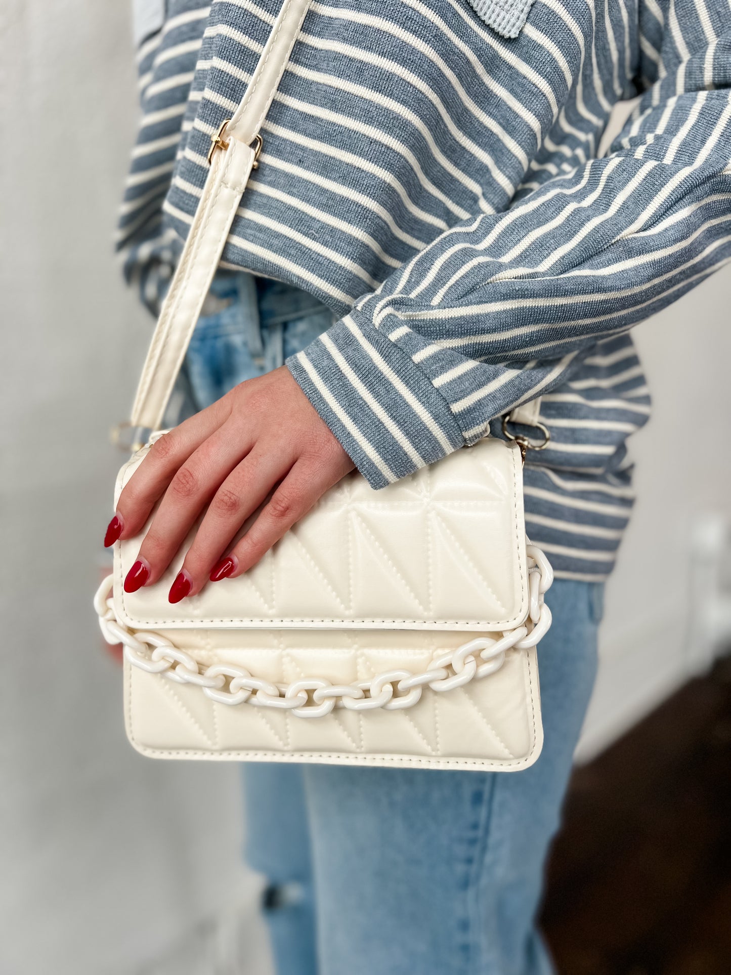 Last Night Faux Leather Purse
