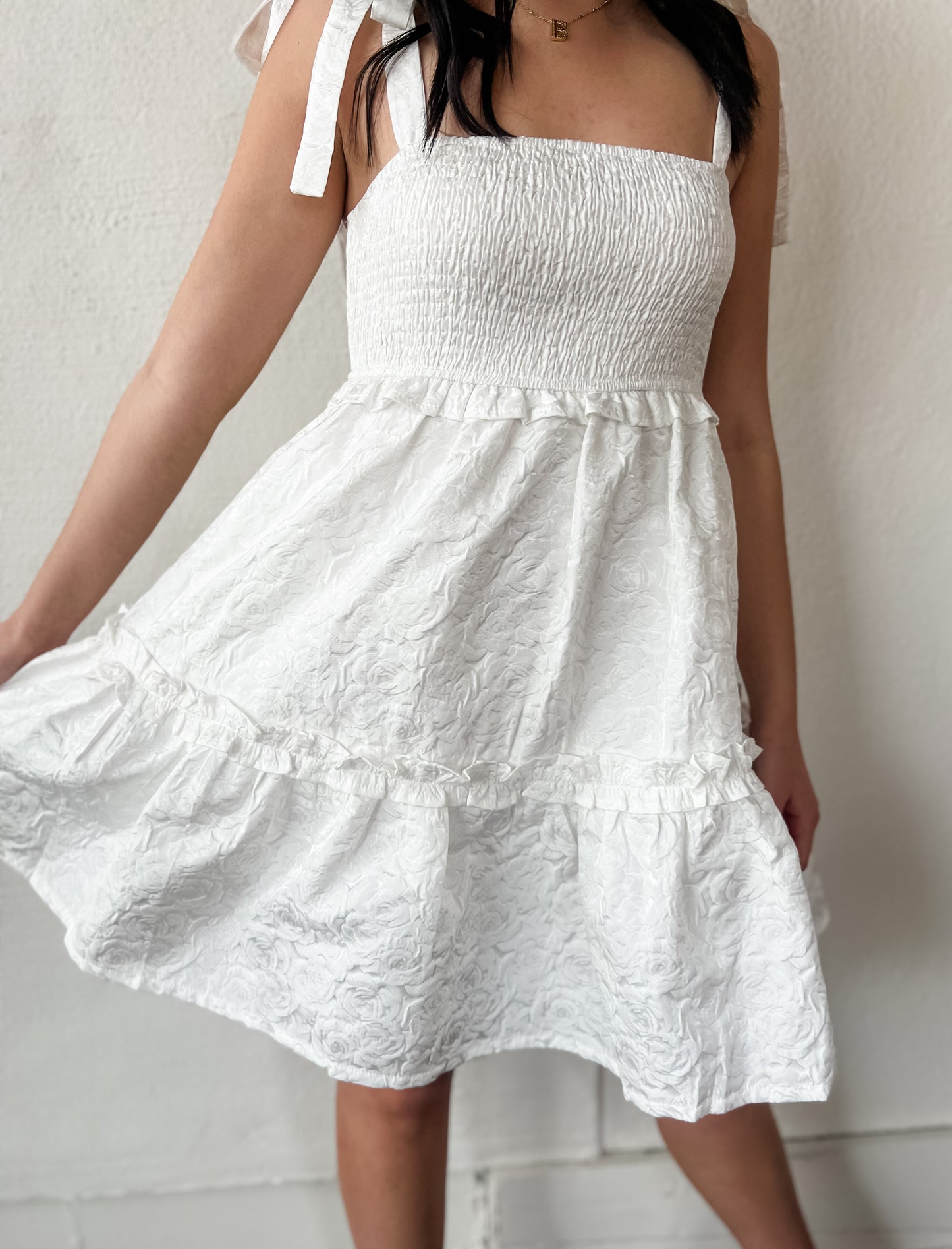 Sweetheart Ties Dress