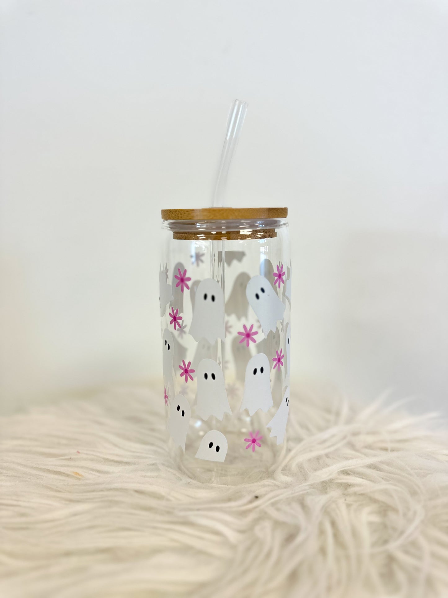 Ghostie Glass Can