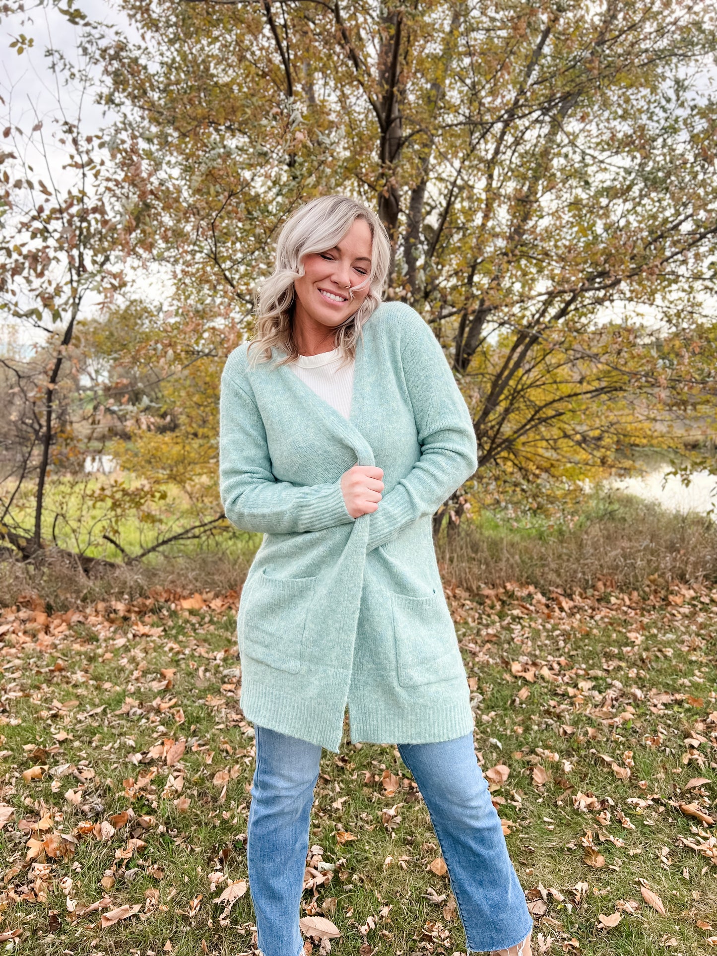 As It Was Cardigan - Mint