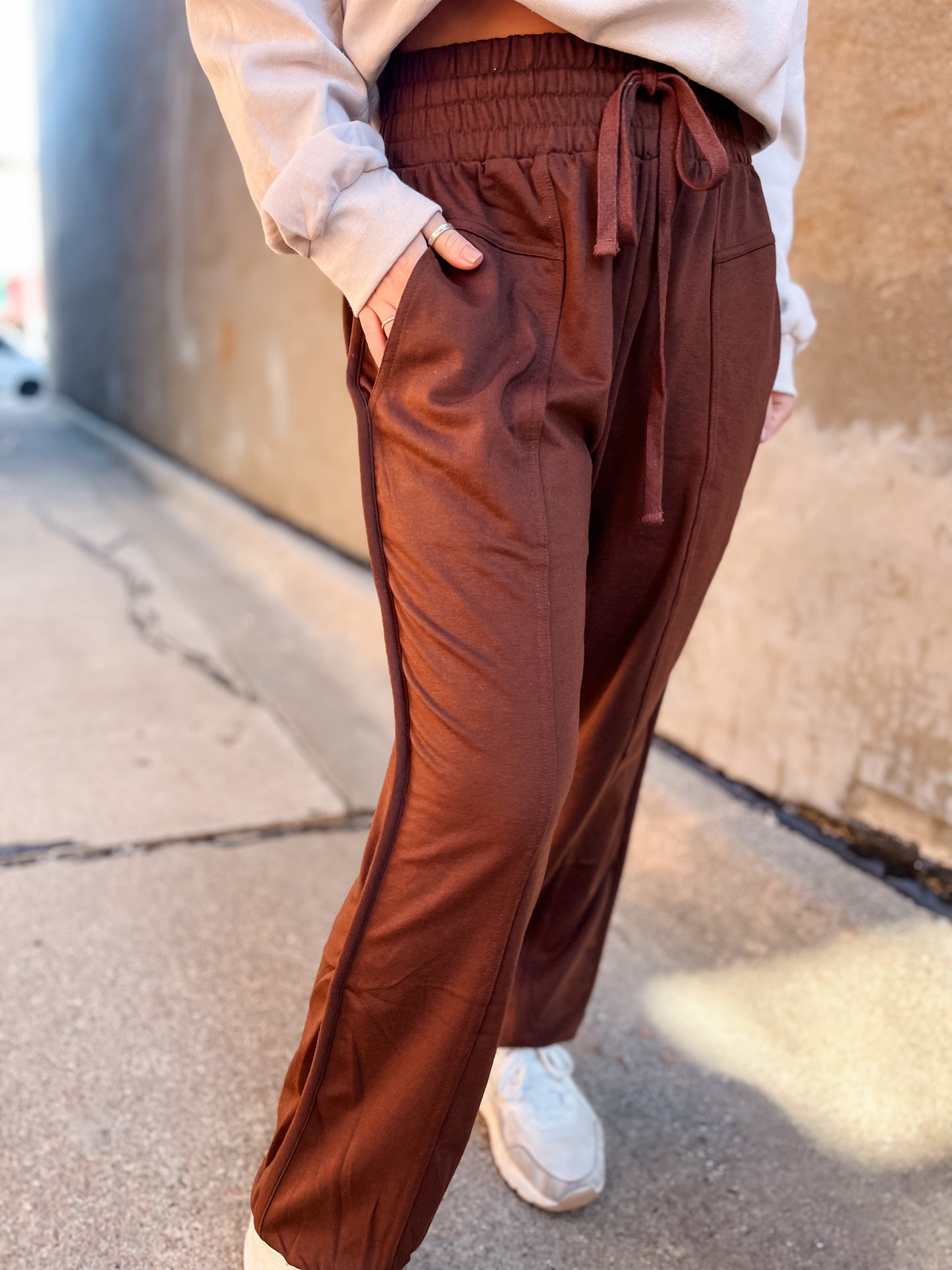 Loren Jogger Pants - Espresso