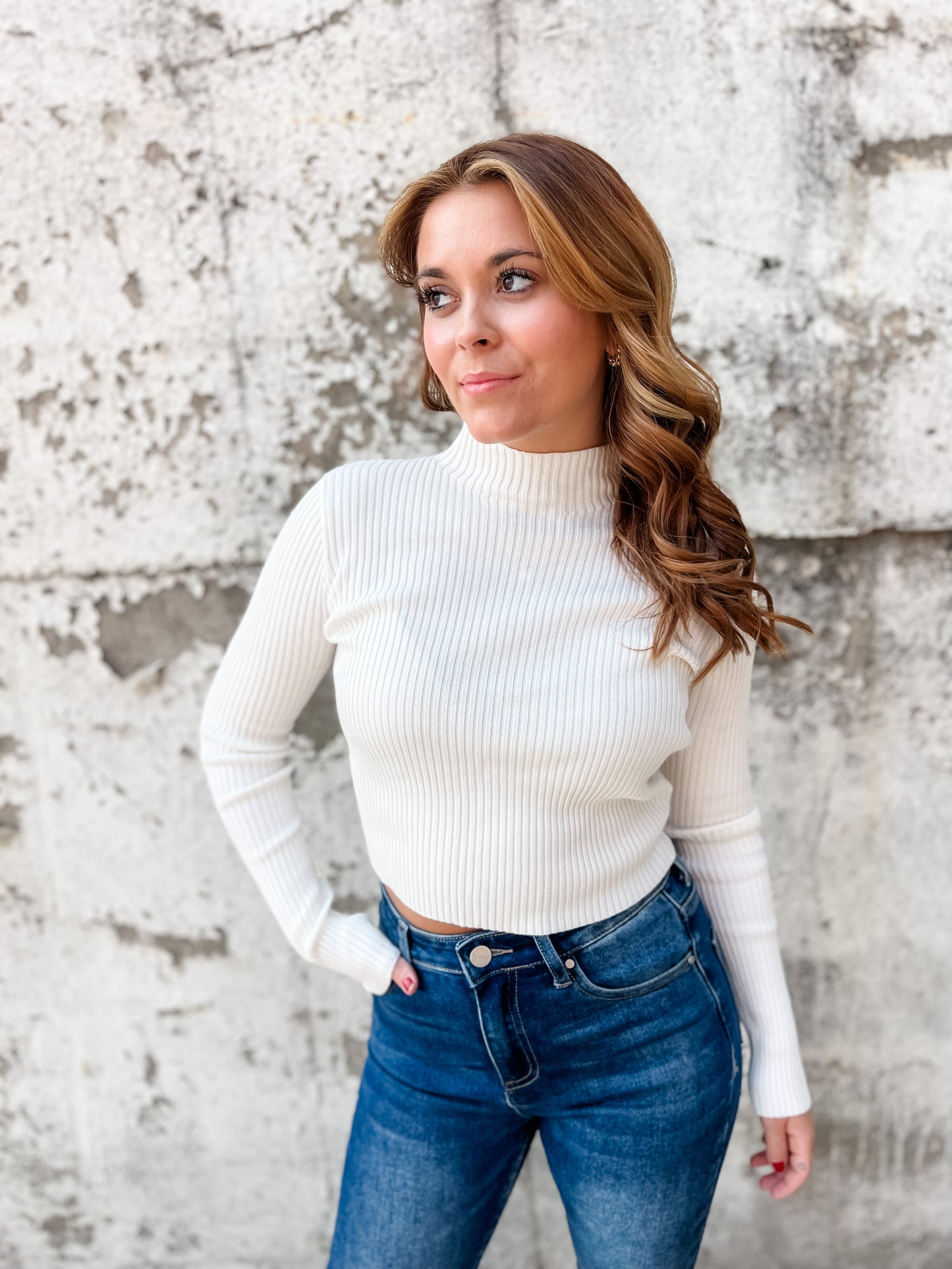 Yours Truly Sweater - Ivory
