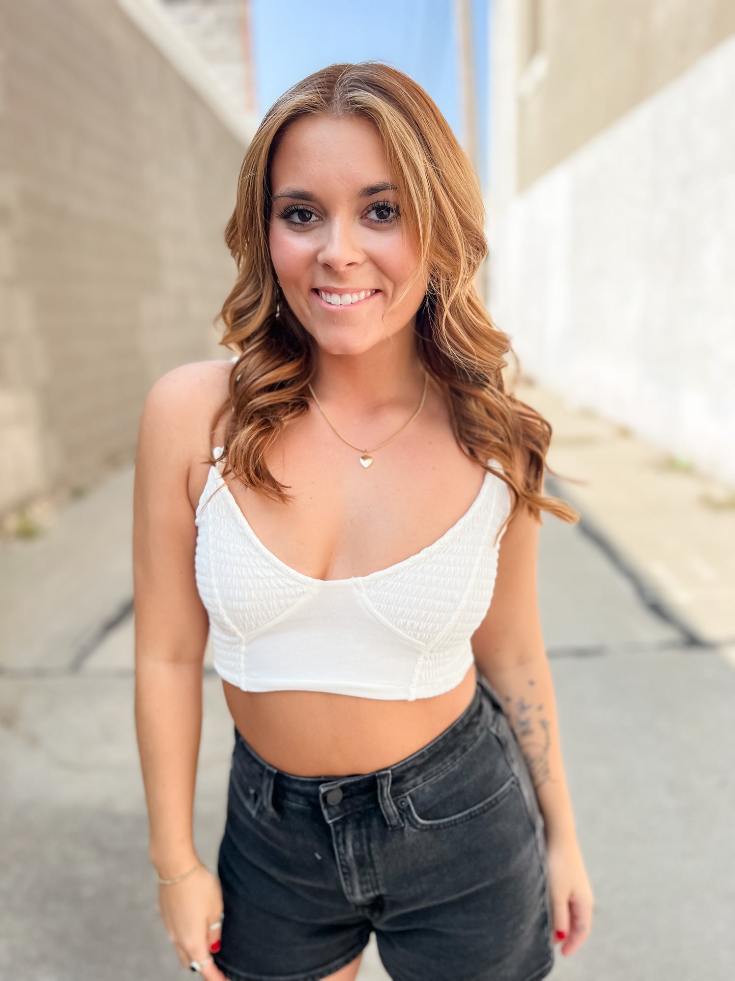 It Girl Bralette - Ivory