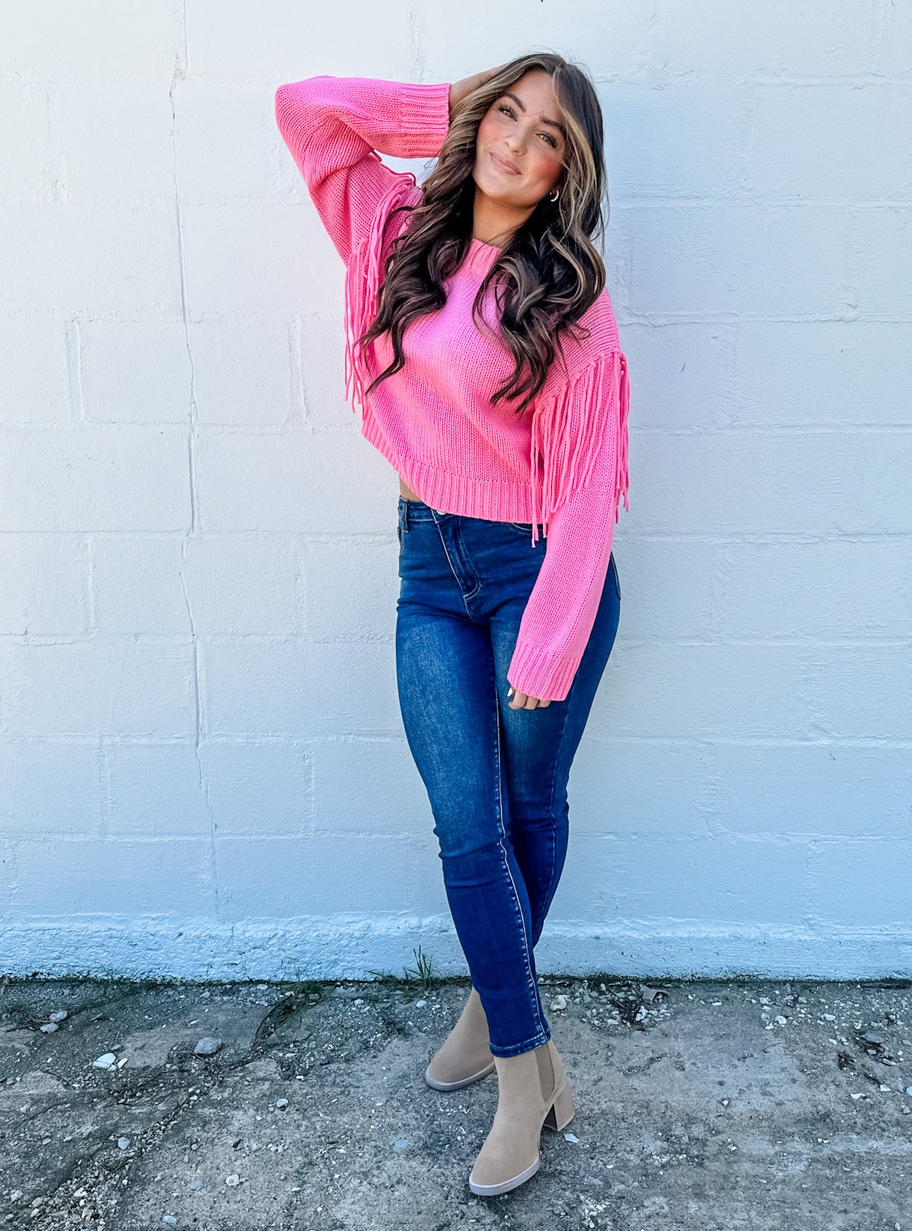 Dolly Dreams Sweater - Bubblegum