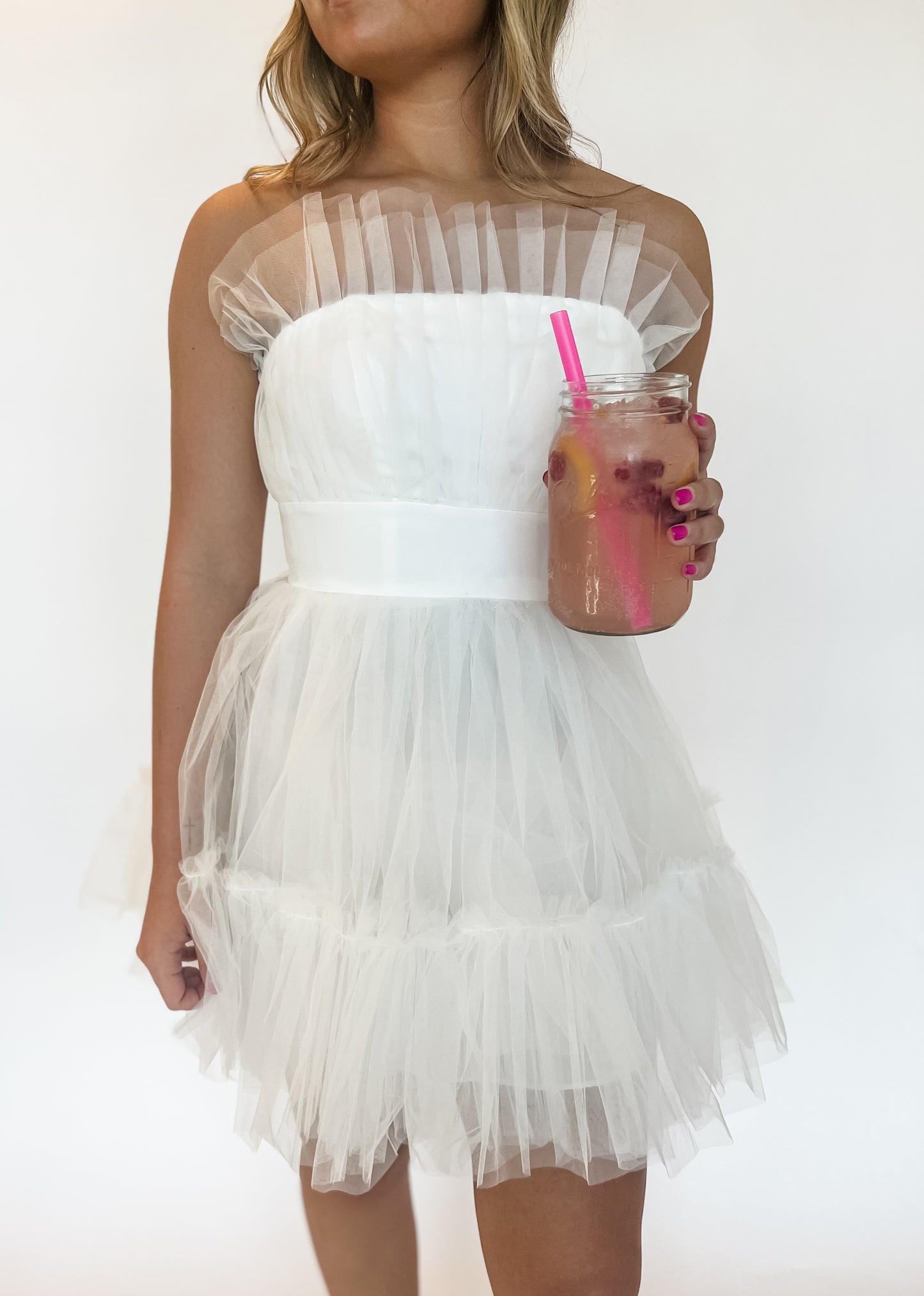 Chiffon Darlin' Mini Dress