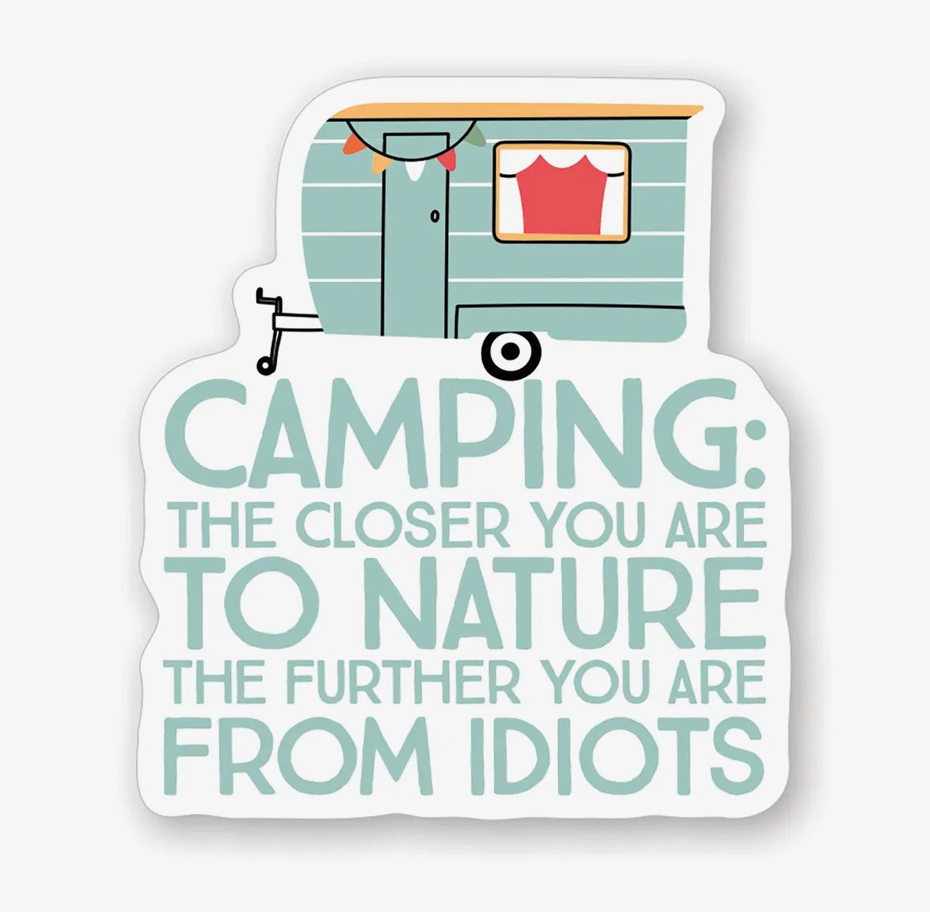 Camping - Sticker