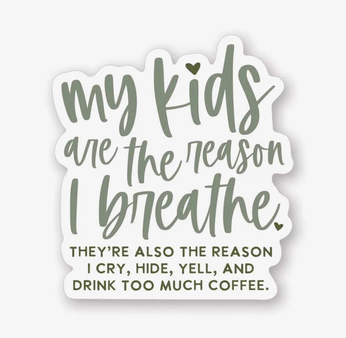 My Kids Are The Reason - Sticker