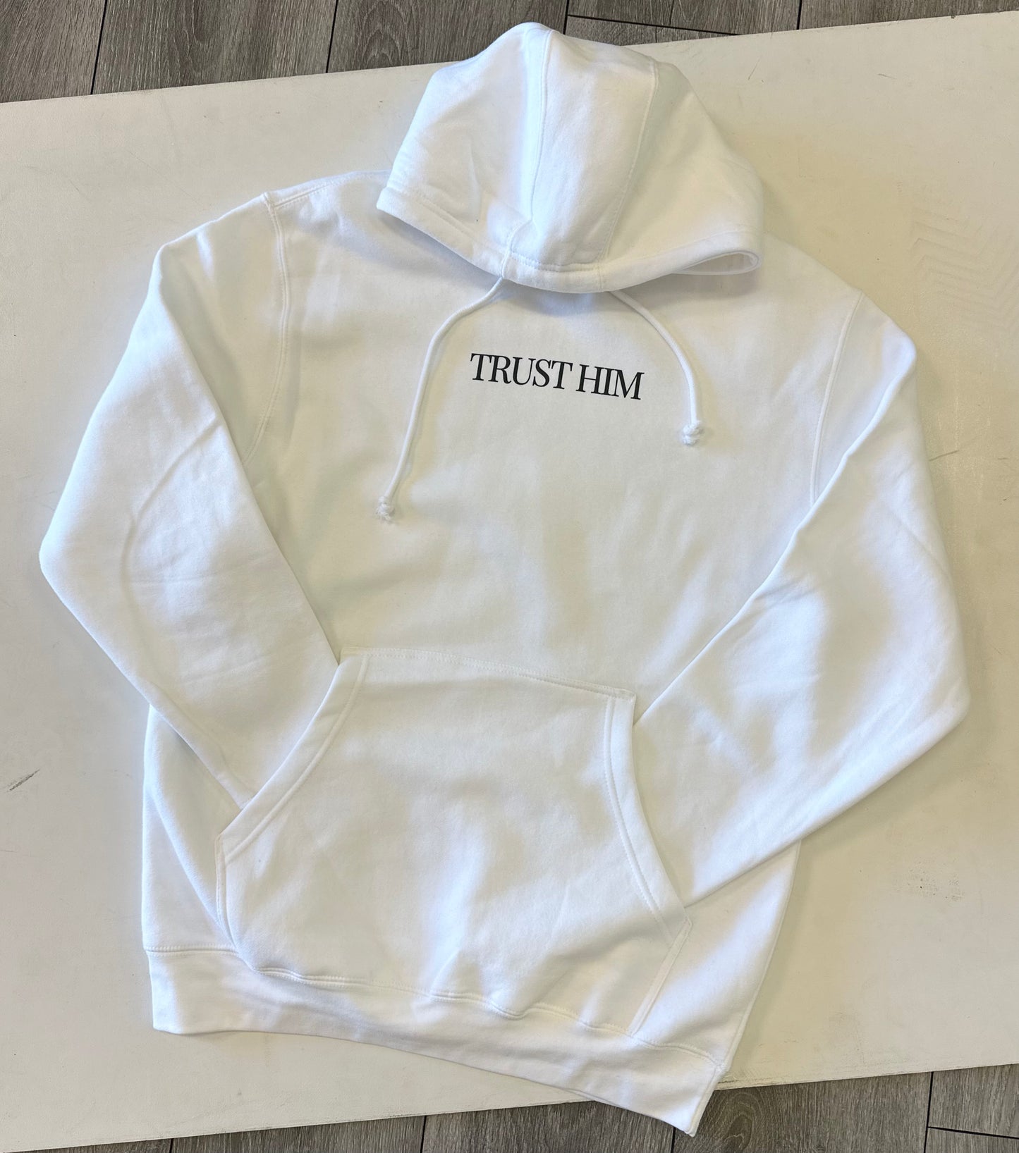 God’s Plan Hoodie - White